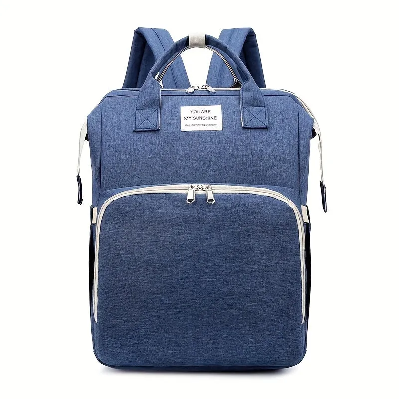 Borsa per pannolini di grande capacità da 1 pezzo, zaino portatile per mamma, regalo di Halloween, Ringraziamento e Natale