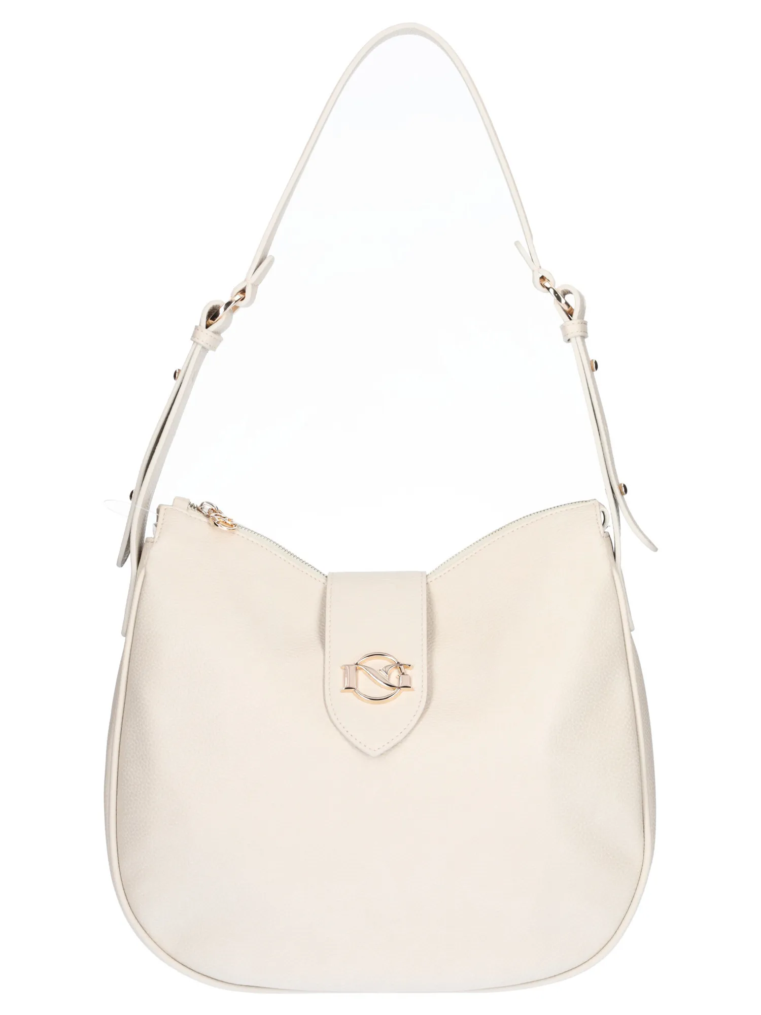 Borsa shopping Nero Giardini da donna beige