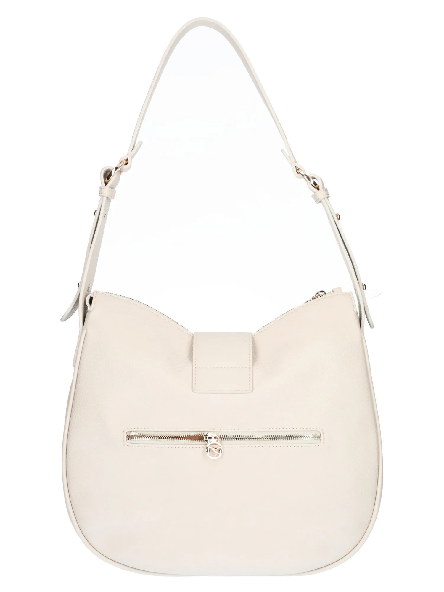 Borsa shopping Nero Giardini da donna beige