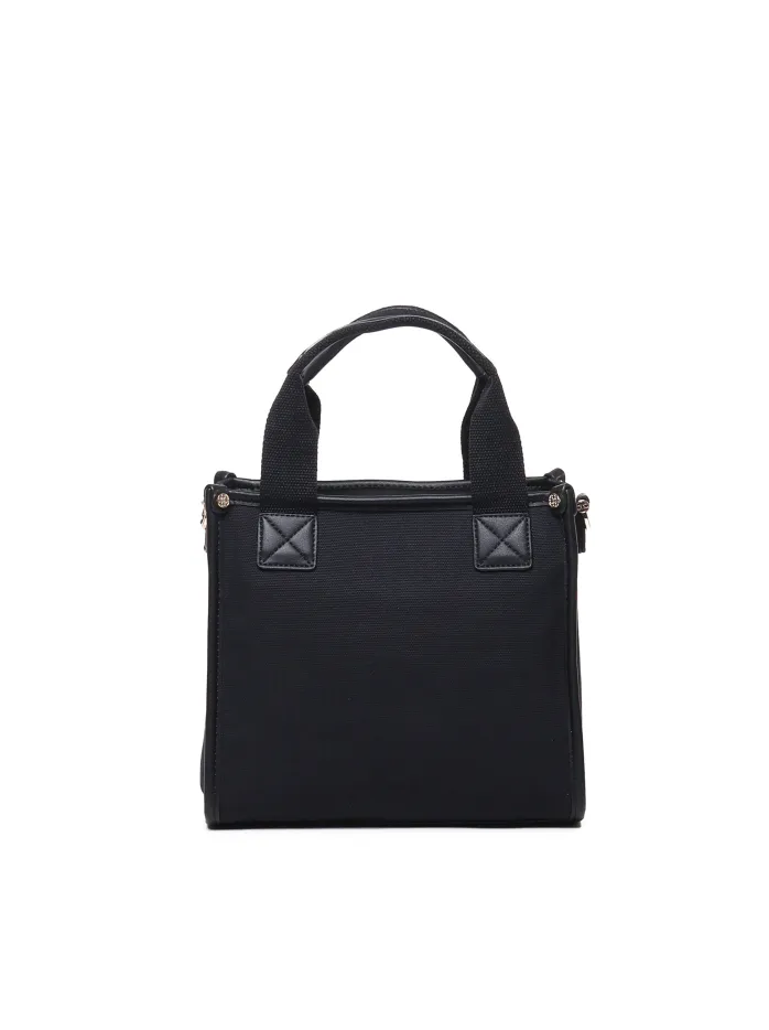BORSA TOTE RESPONSABILITY IN CANVAS E ECOPELLE
