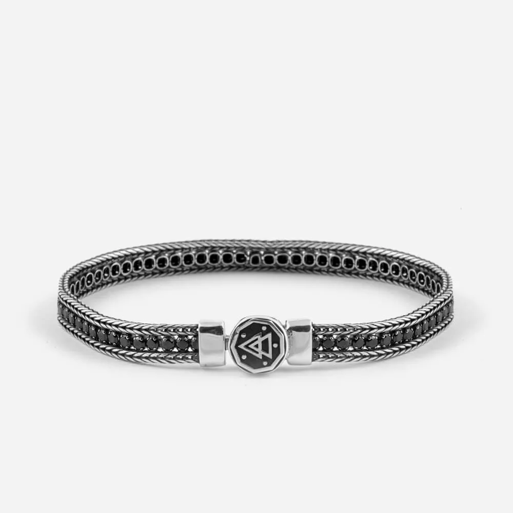 BRACCIALE TENNIS BLACK FOXTAIL NOVE25