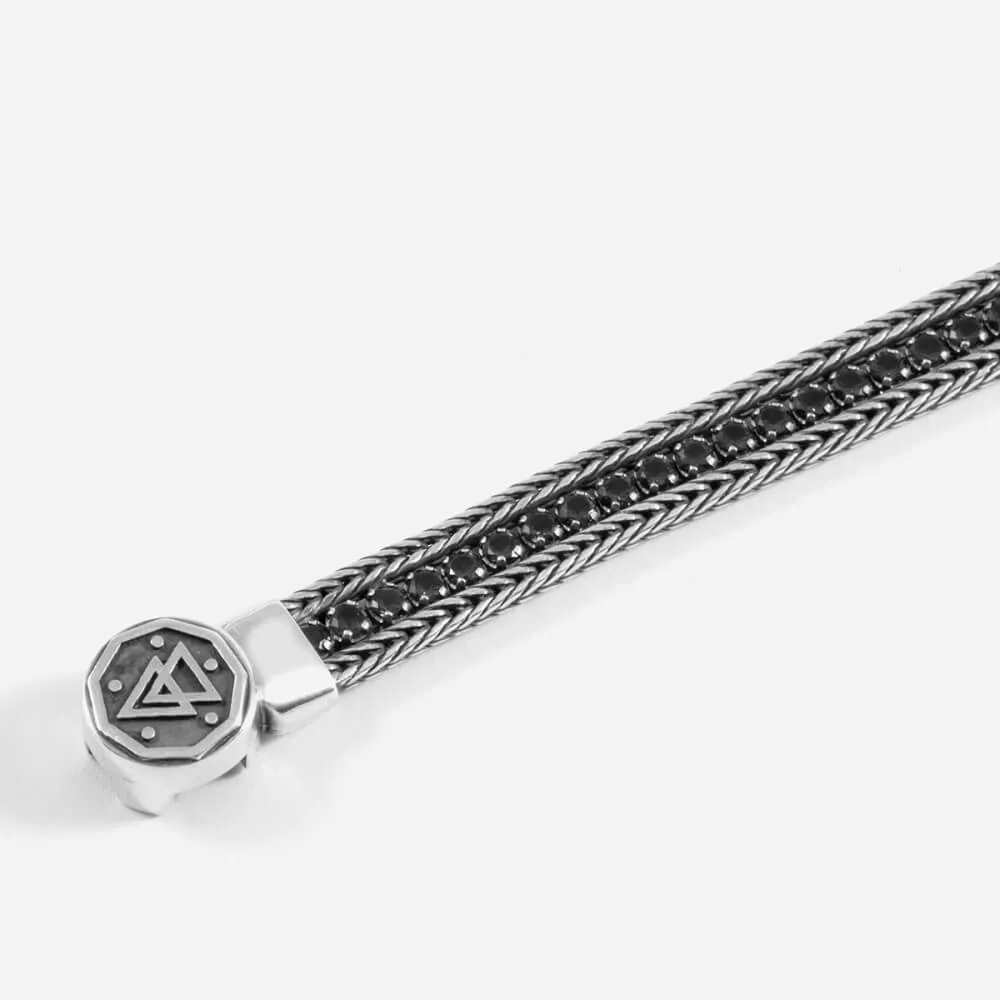 BRACCIALE TENNIS BLACK FOXTAIL NOVE25