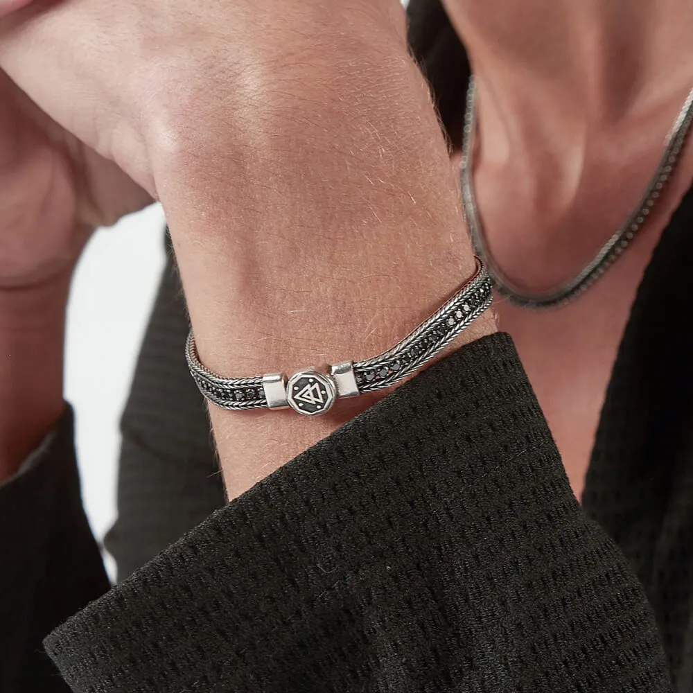 BRACCIALE TENNIS BLACK FOXTAIL NOVE25