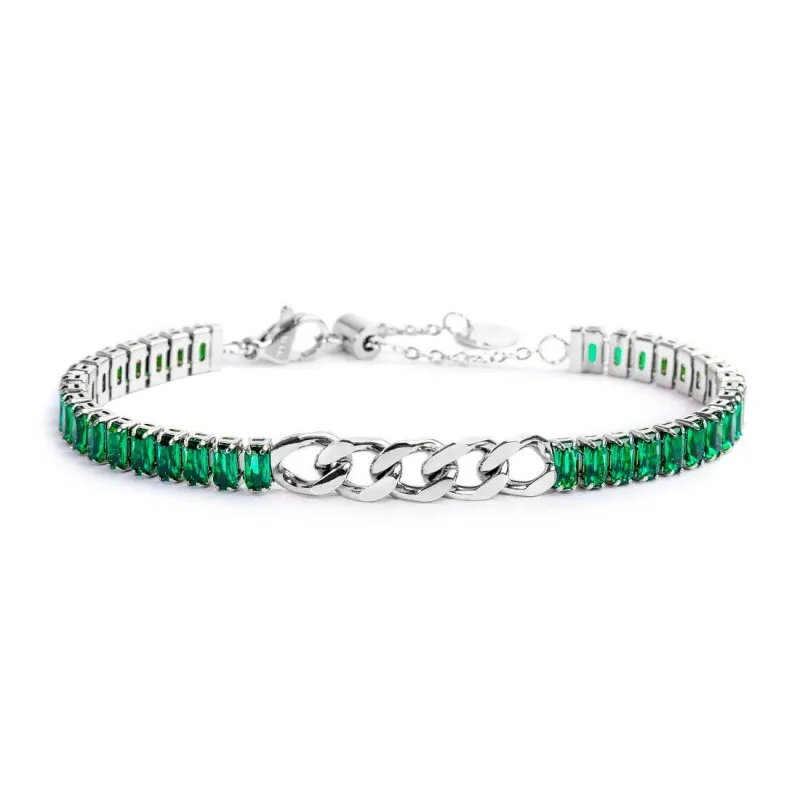 Bracciale Tennis con Catena Grumetta Marlù