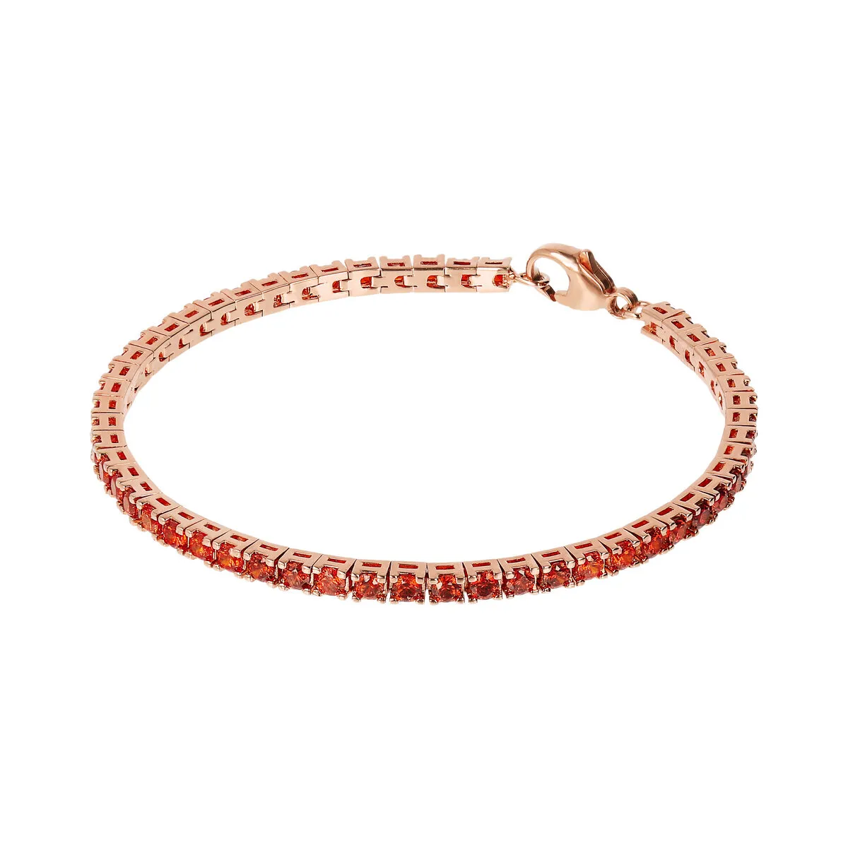 Bracciale Tennis con Cubic Zirconia Effetto Dégradé