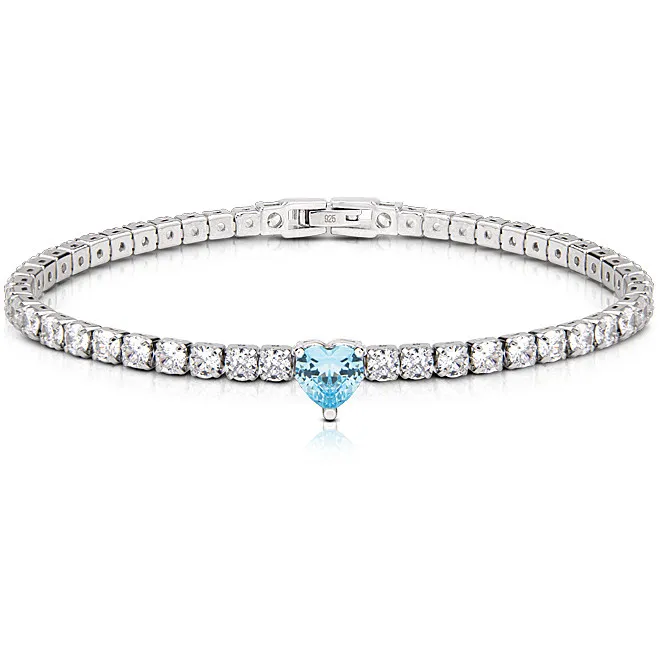 bracciale Tennis donna Argento 925 gioiello Kulto925