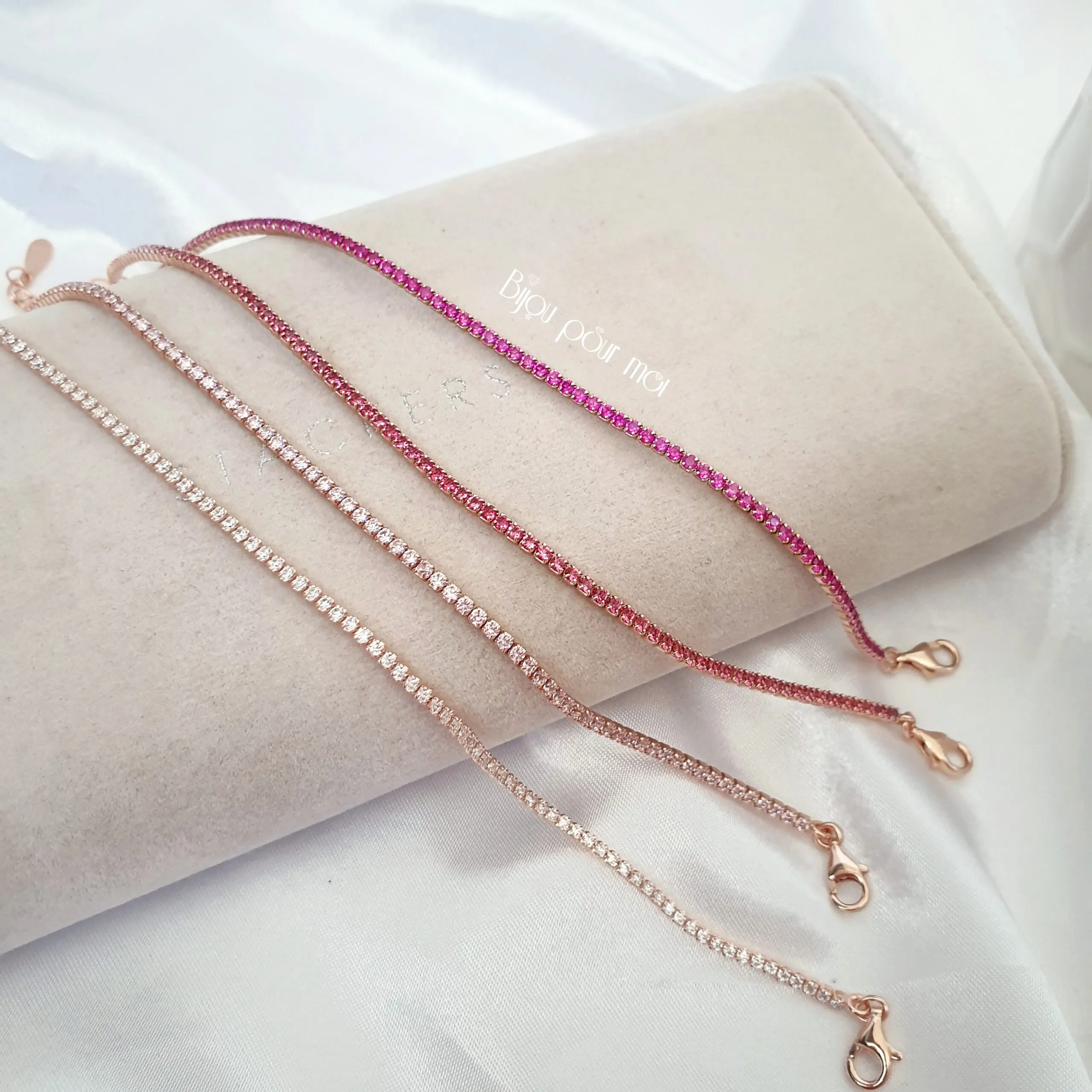 Bracciale tennis zirconi – Argento925