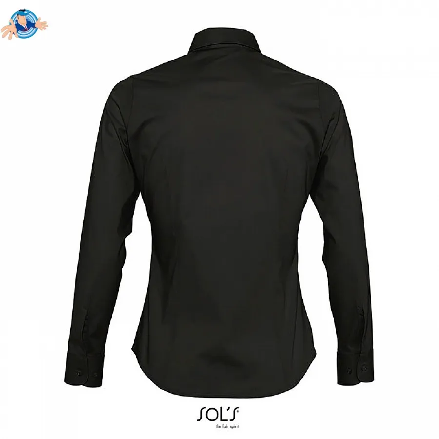 Camicia aderente da donna | personalizzabile con il tuo logo