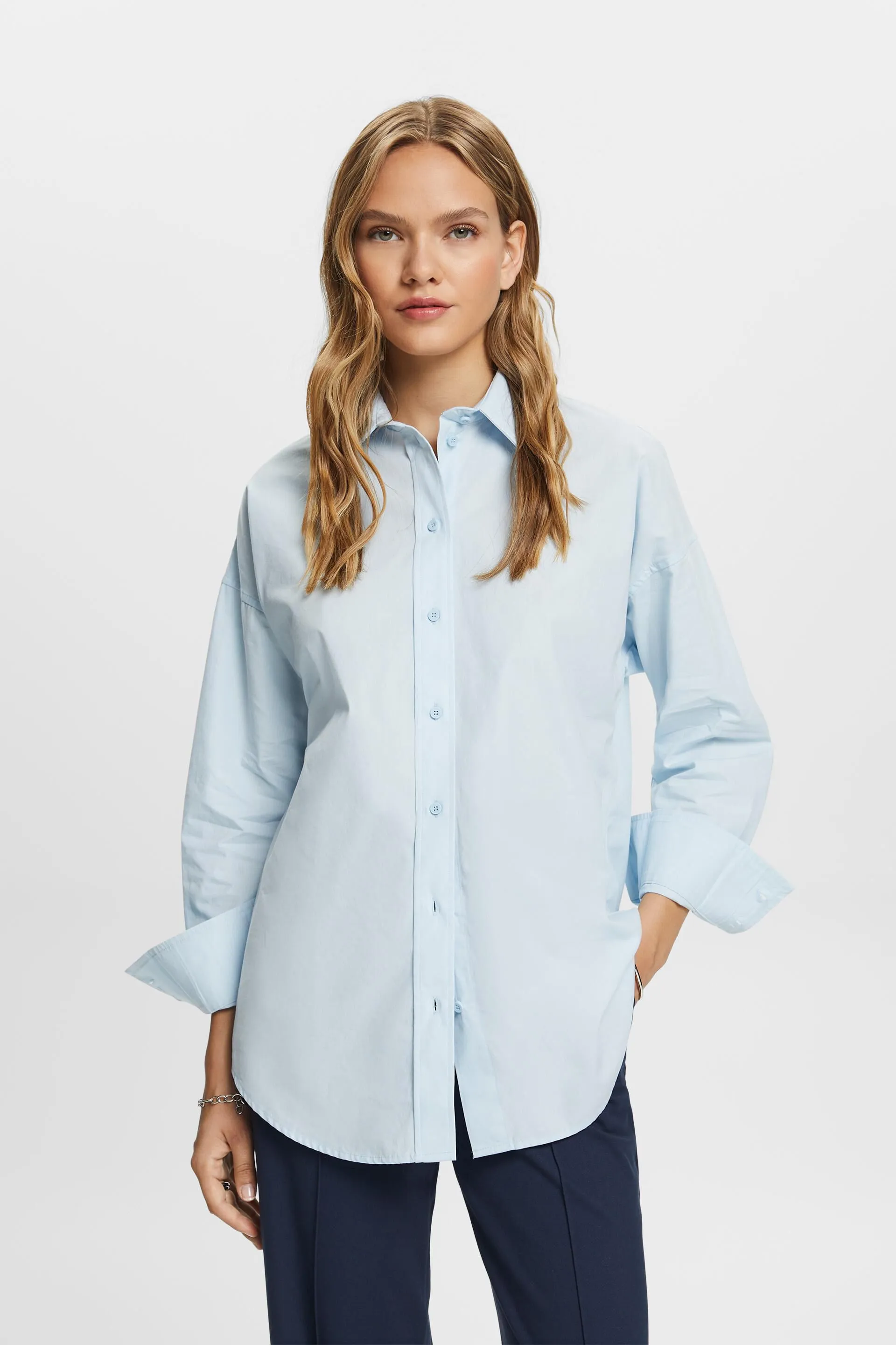 Camicia blusata oversize