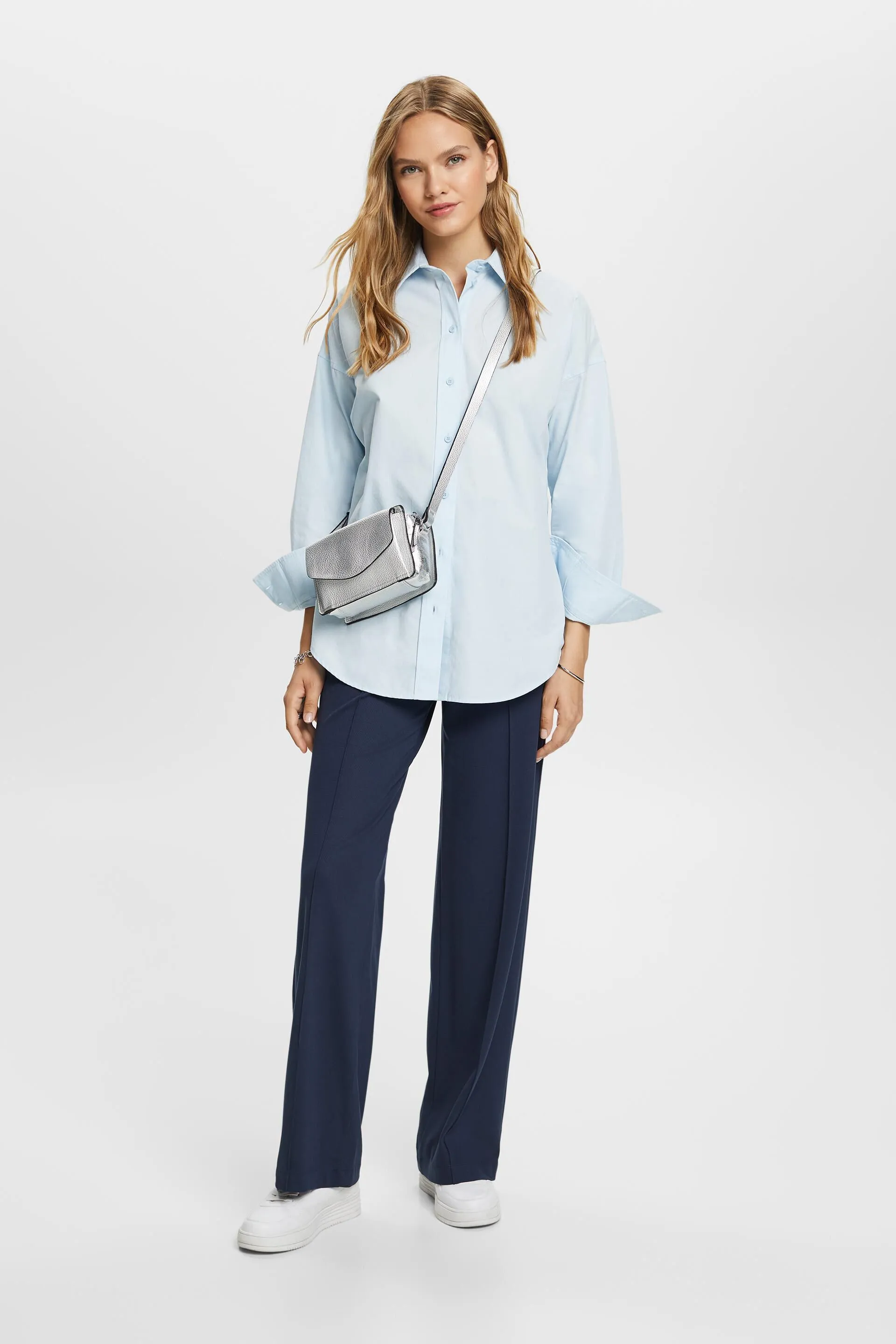 Camicia blusata oversize