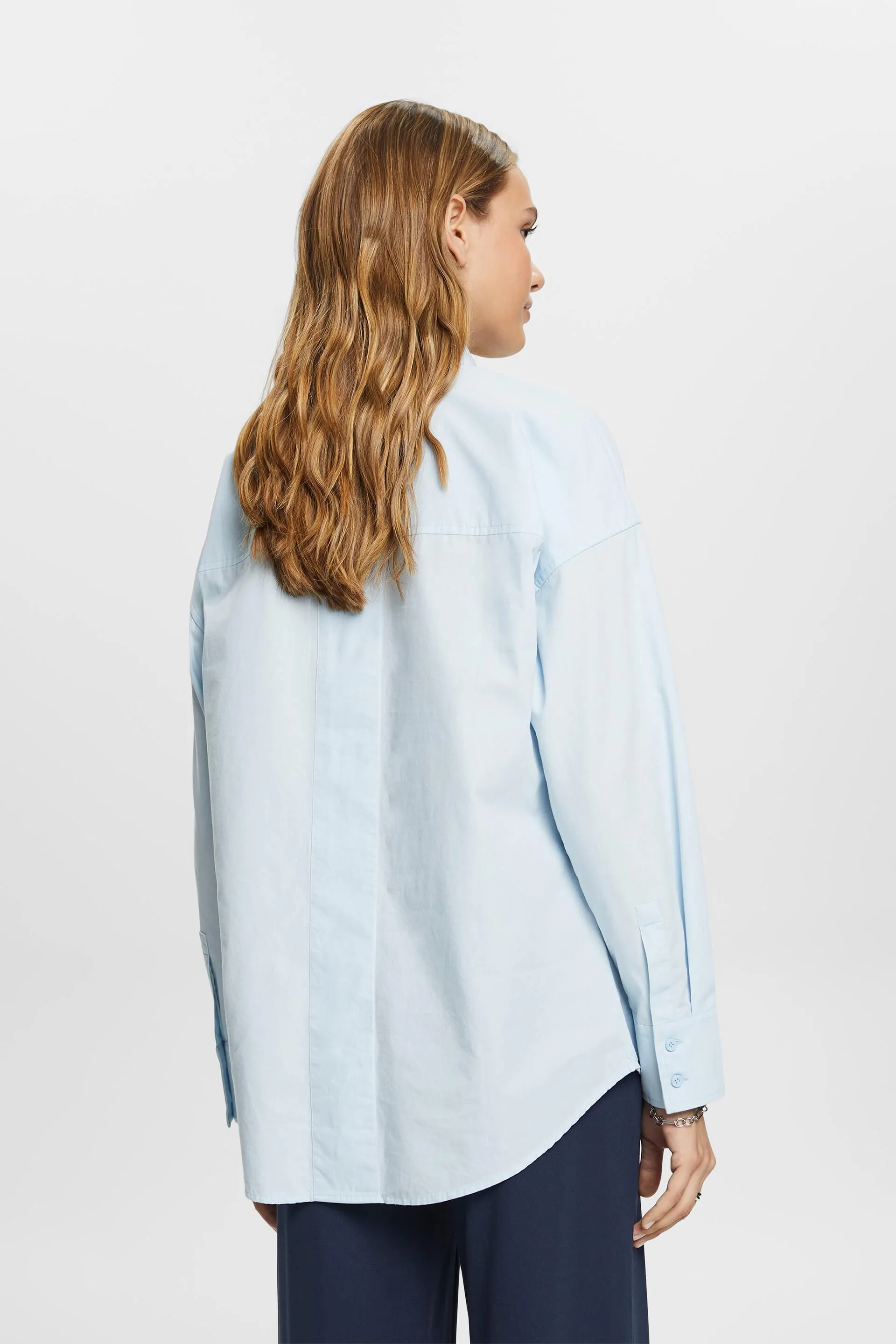 Camicia blusata oversize