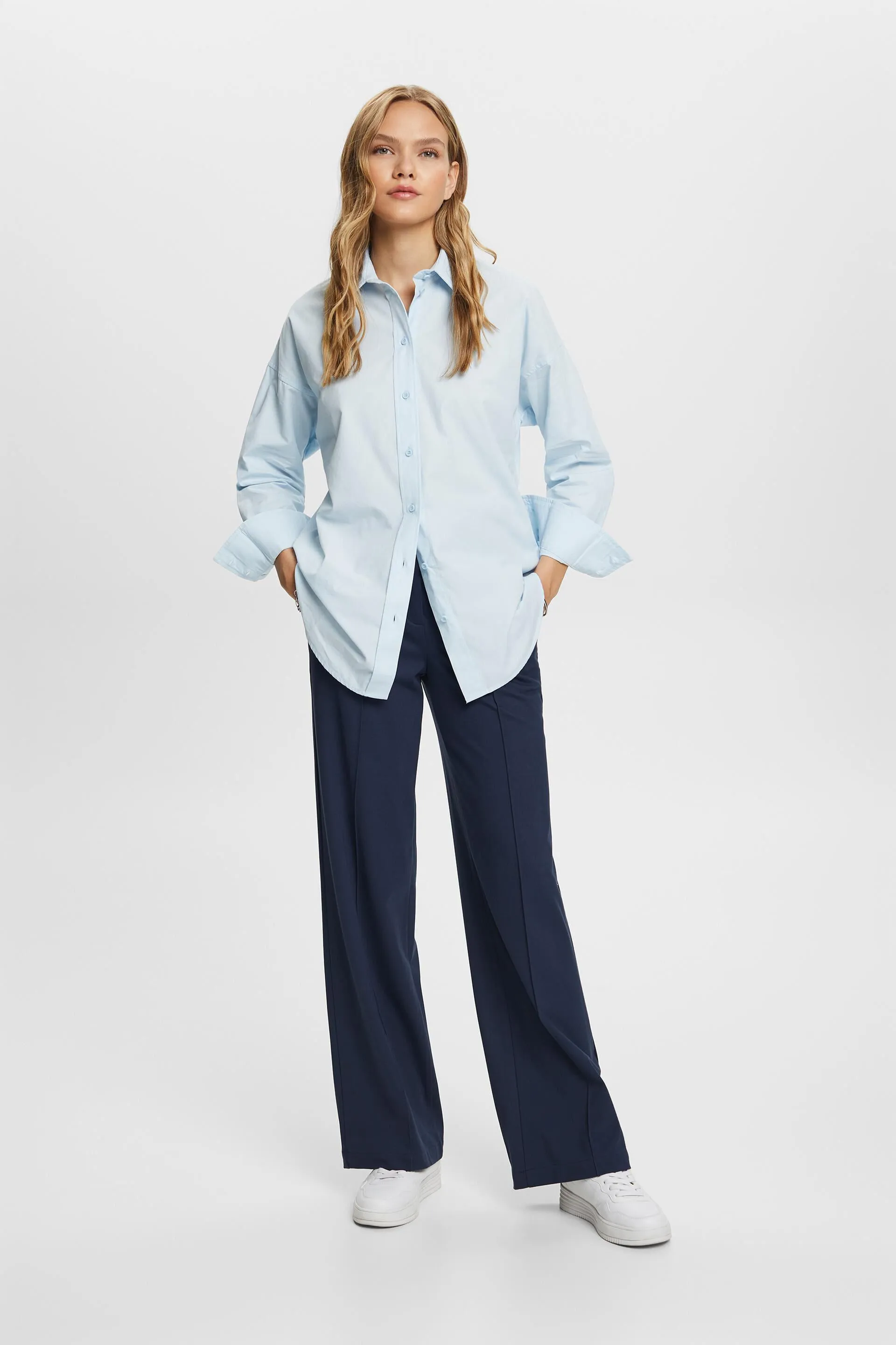 Camicia blusata oversize