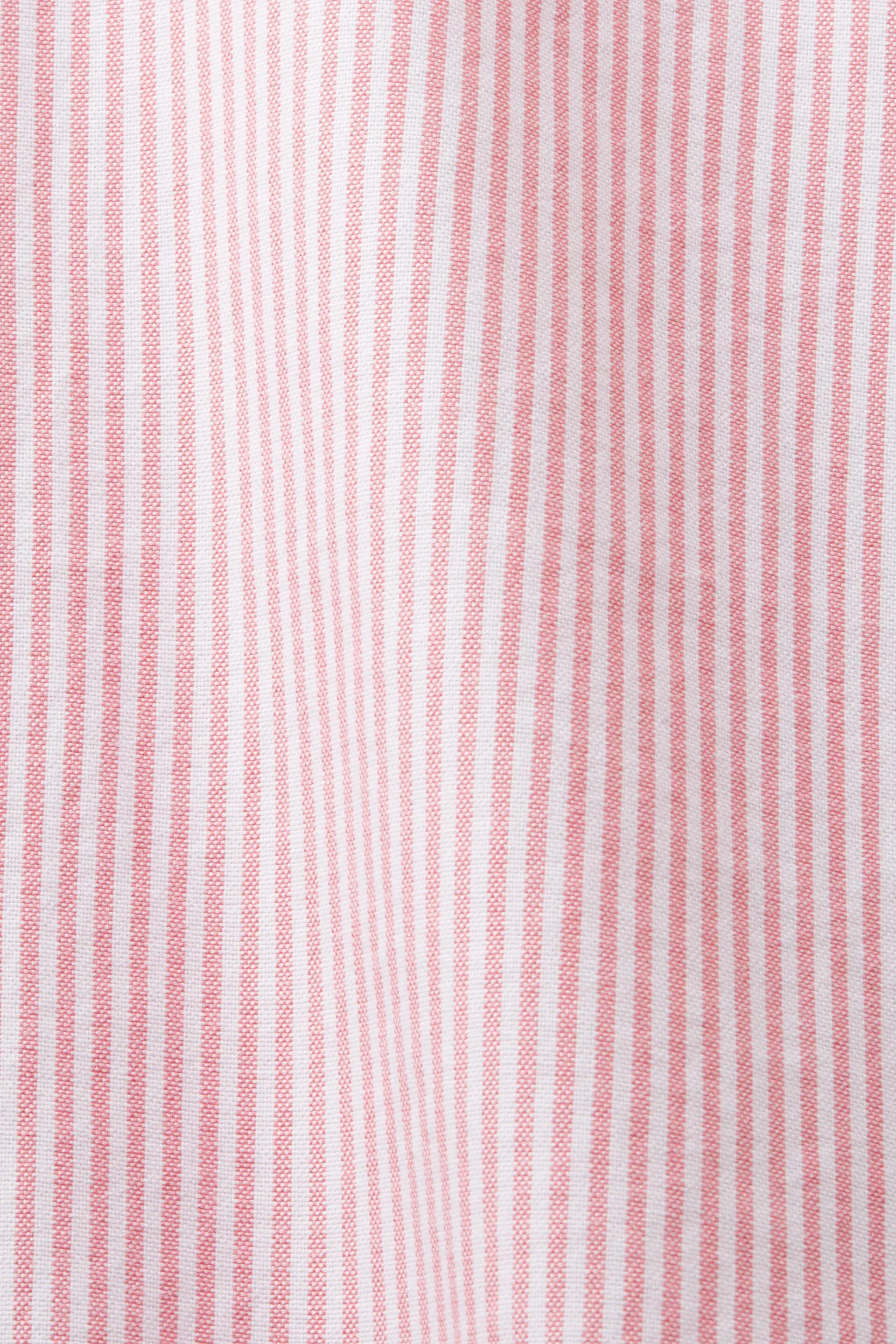 Camicia di cotone a righe oversize