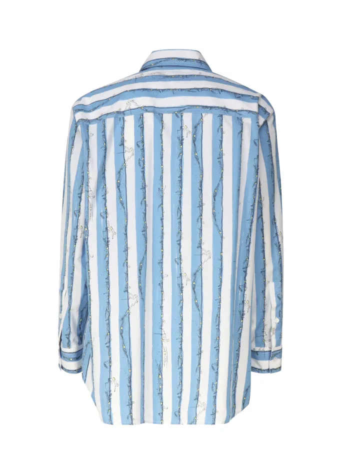 CAMICIA IN COTONE STAMPATO