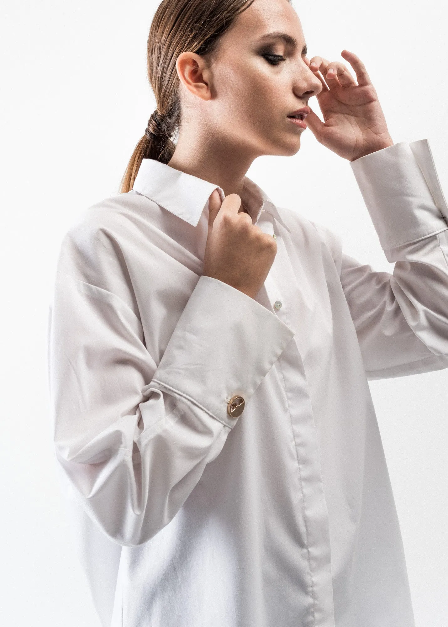 Camisa oversize popelin