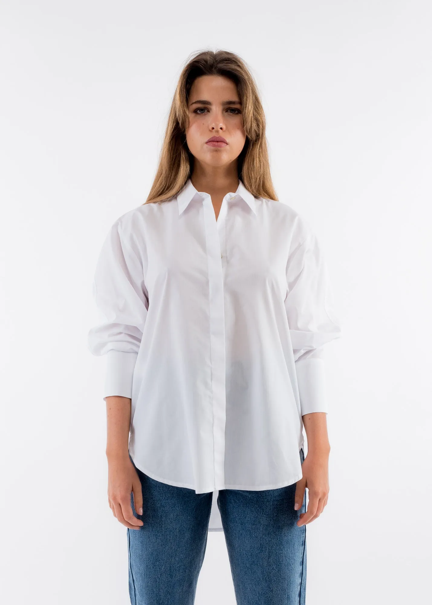 Camisa oversize popelin