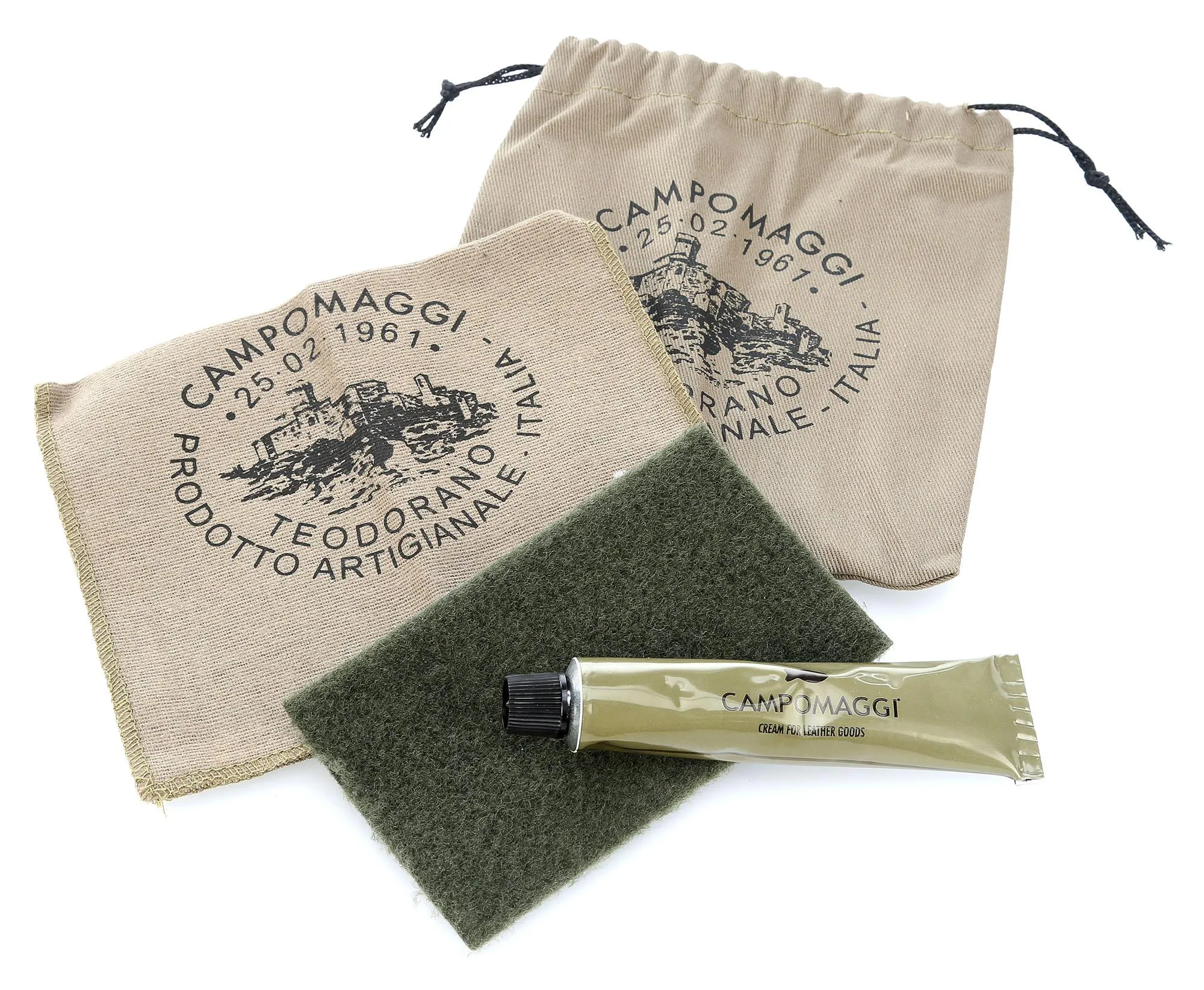  Campomaggi Borsa shopper cotone grigio scuro  