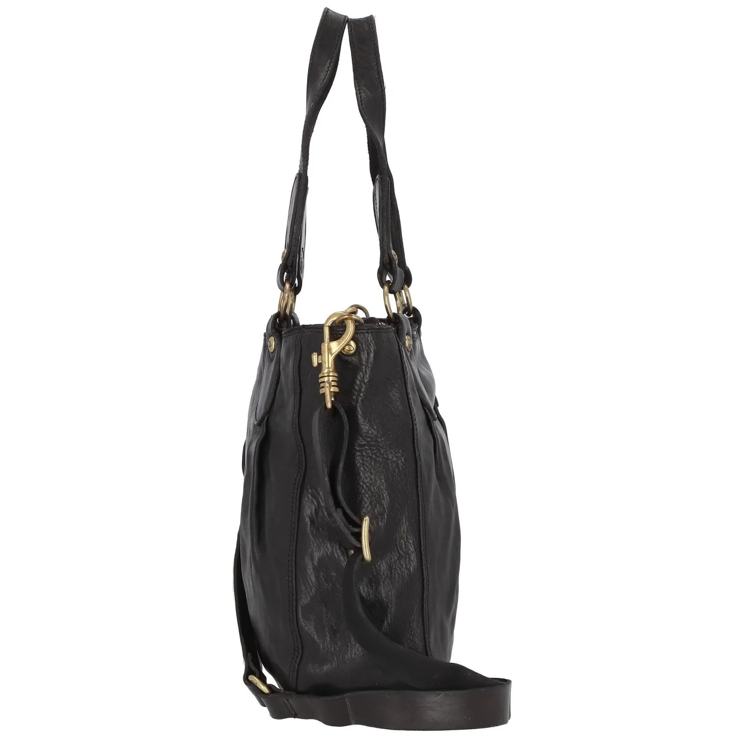 Campomaggi Borsa shopper in pelle 28 cm