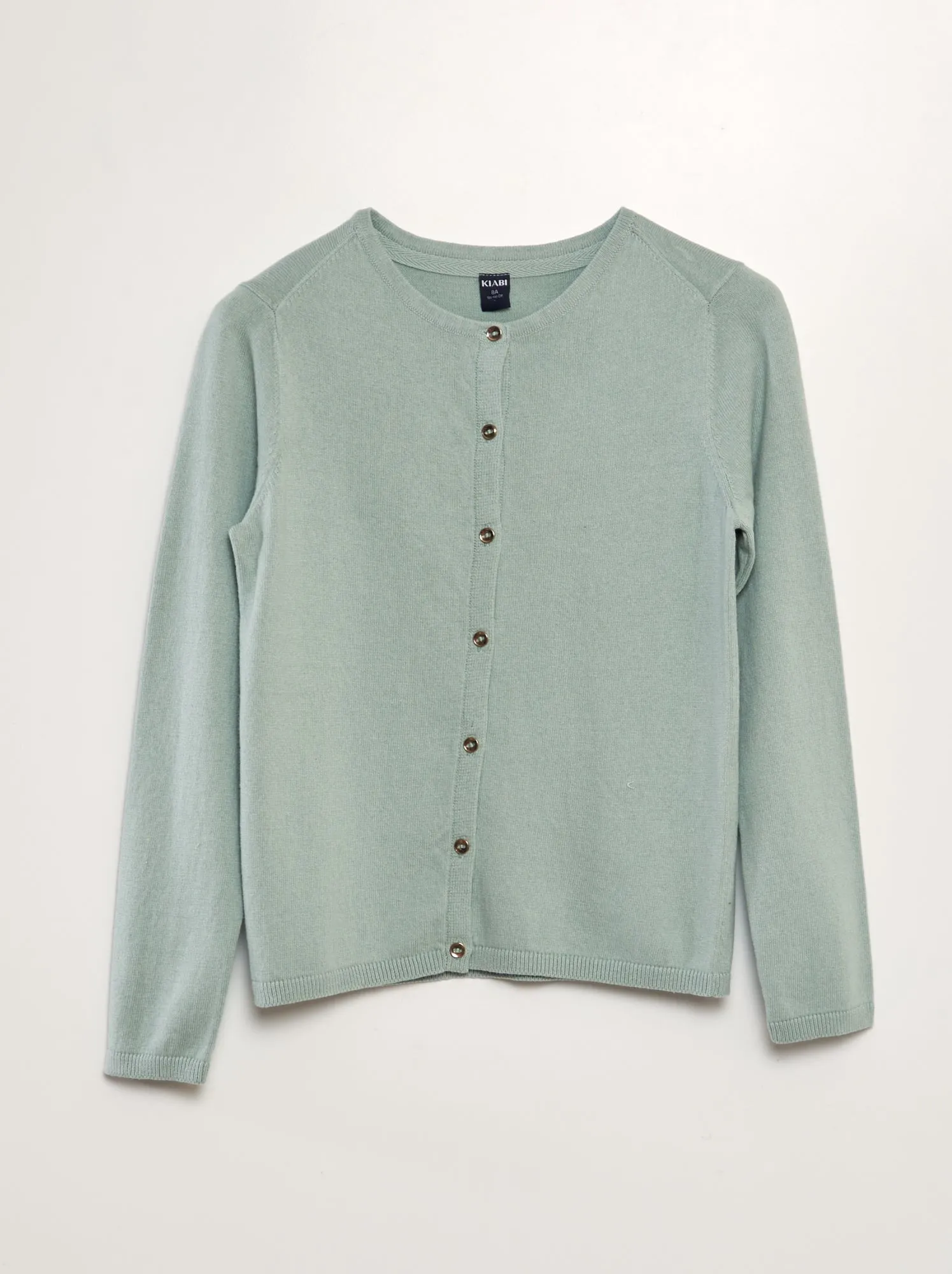 Cardigan in maglia fine - VERDE