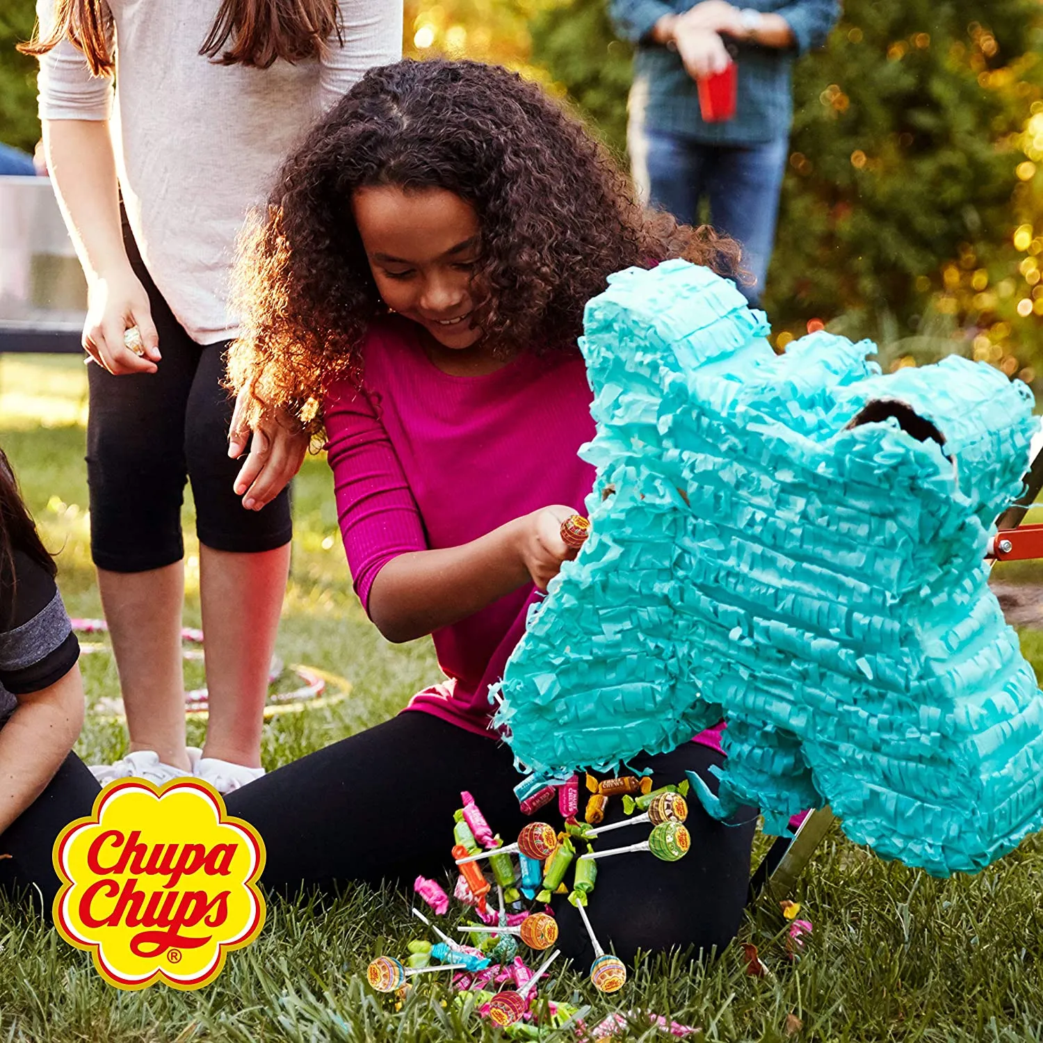 Chupa Chups Margherita, Confezione Speciale, Gusti Assortiti Frutta e Cola, Senza Glutine, Idea Regalo per Feste e Compleanni, O