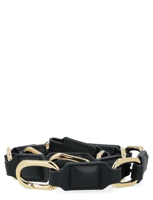Cintura Anine Bing Jody in pelle nera