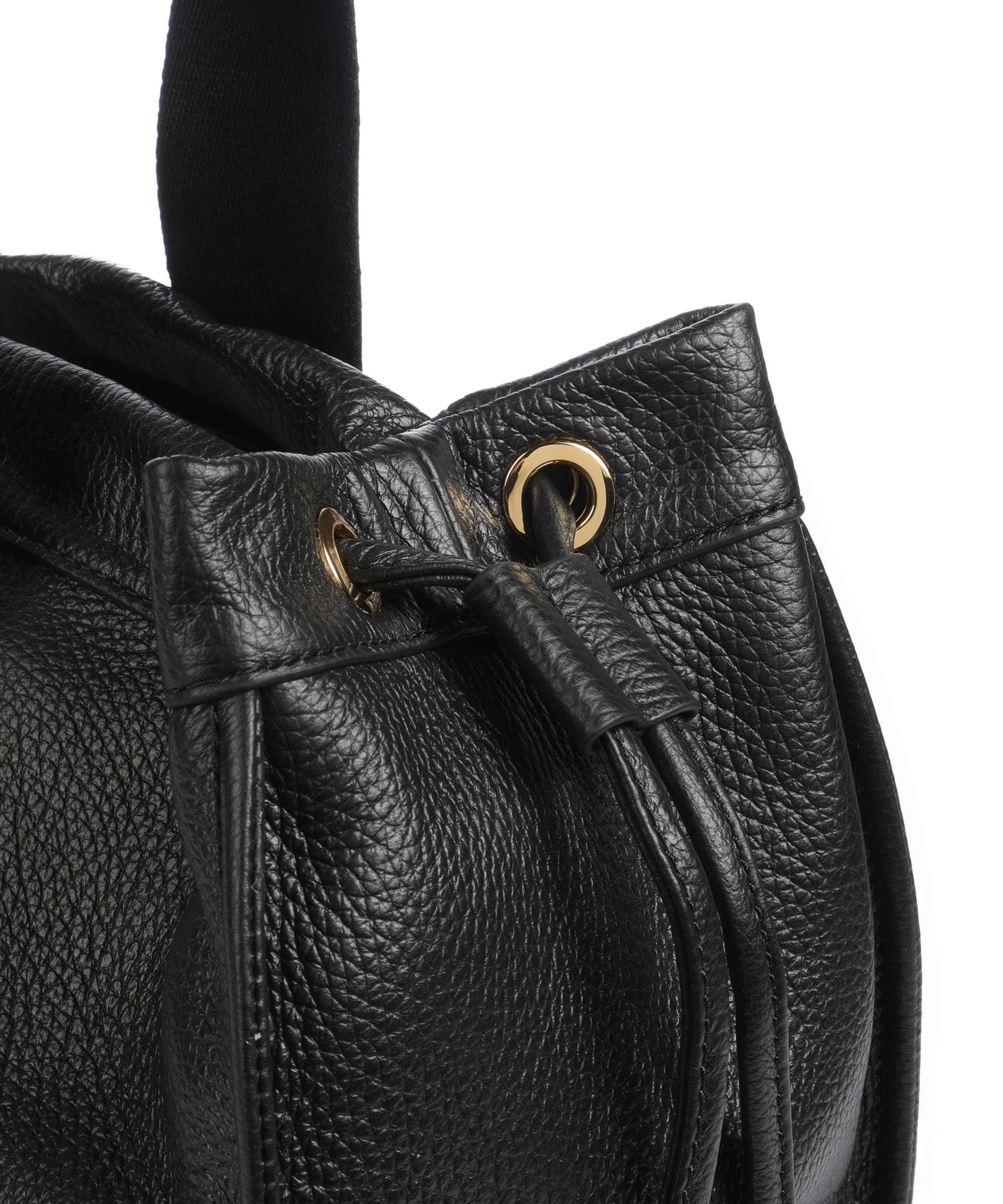  Coccinelle Signature 2Day Borsa shopper pelle granulata nero  