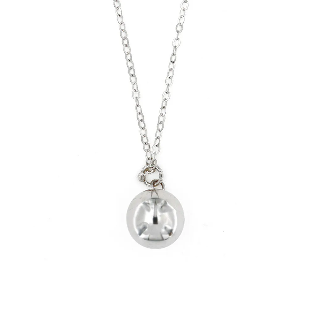 Collana Con Ciondolo Sonoro Chiama Angeli In Argento 925