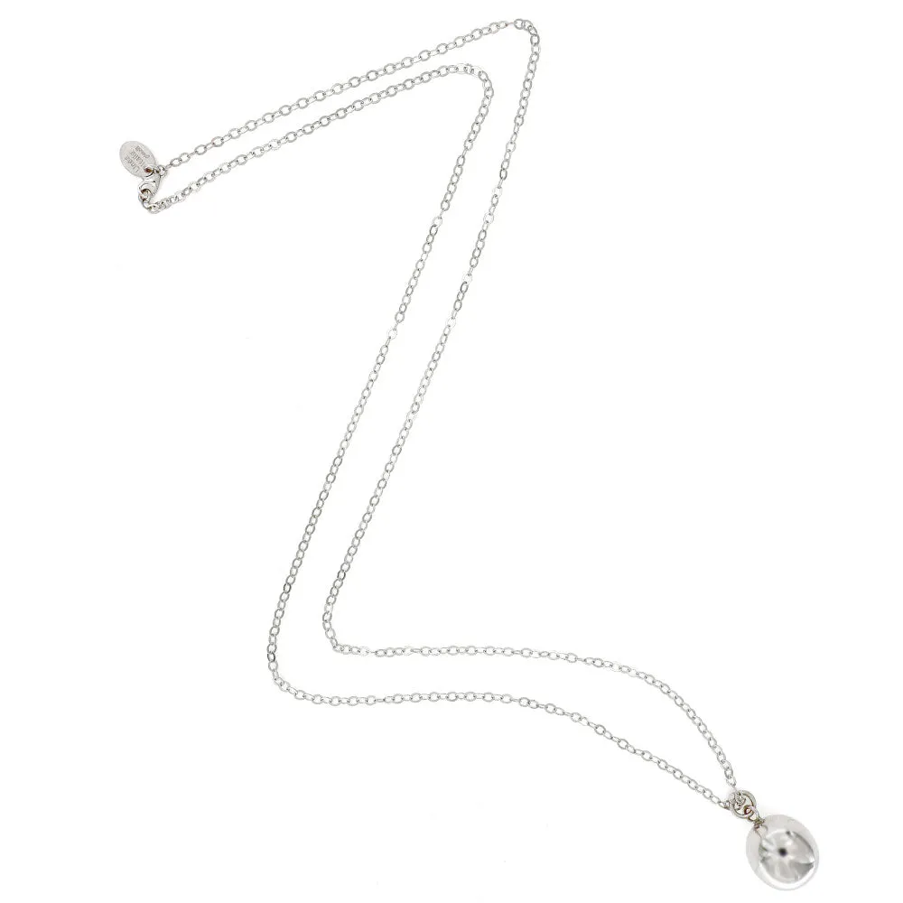 Collana Con Ciondolo Sonoro Chiama Angeli In Argento 925