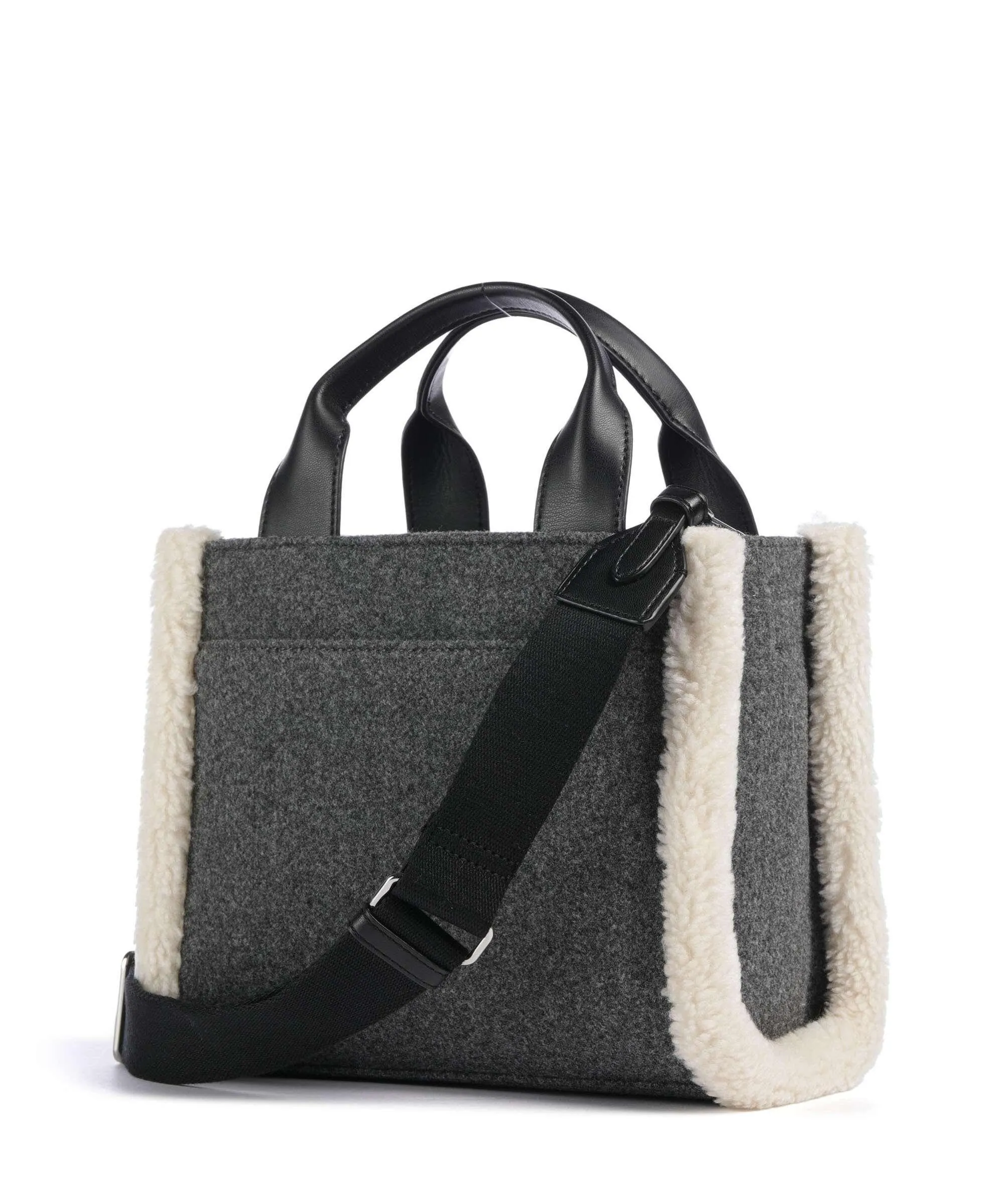  DKNY Hadlee Borsa a mano tissu grigio scuro  