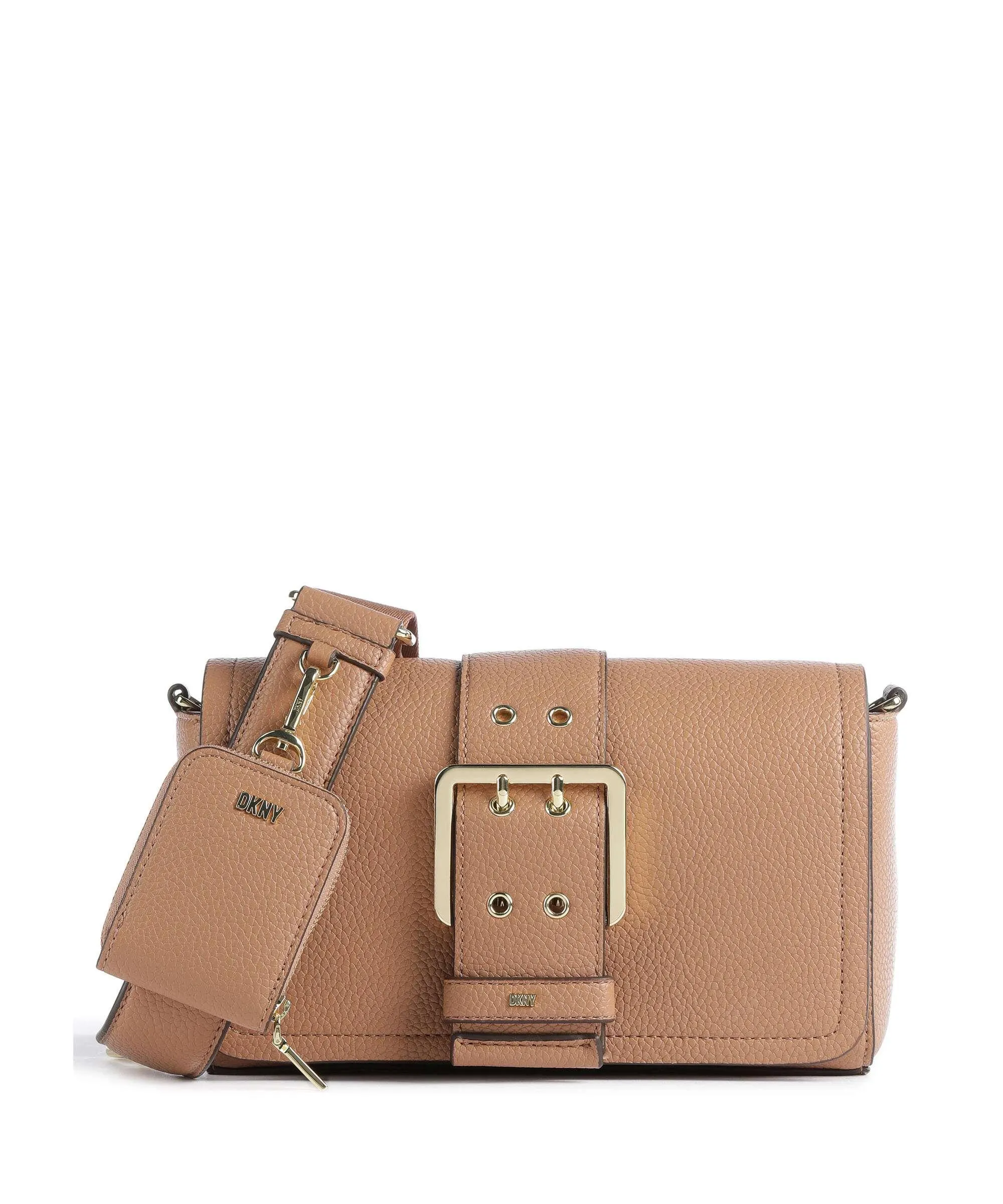  DKNY Rita Borsa a tracolla pelle sintetica marrone chiaro  