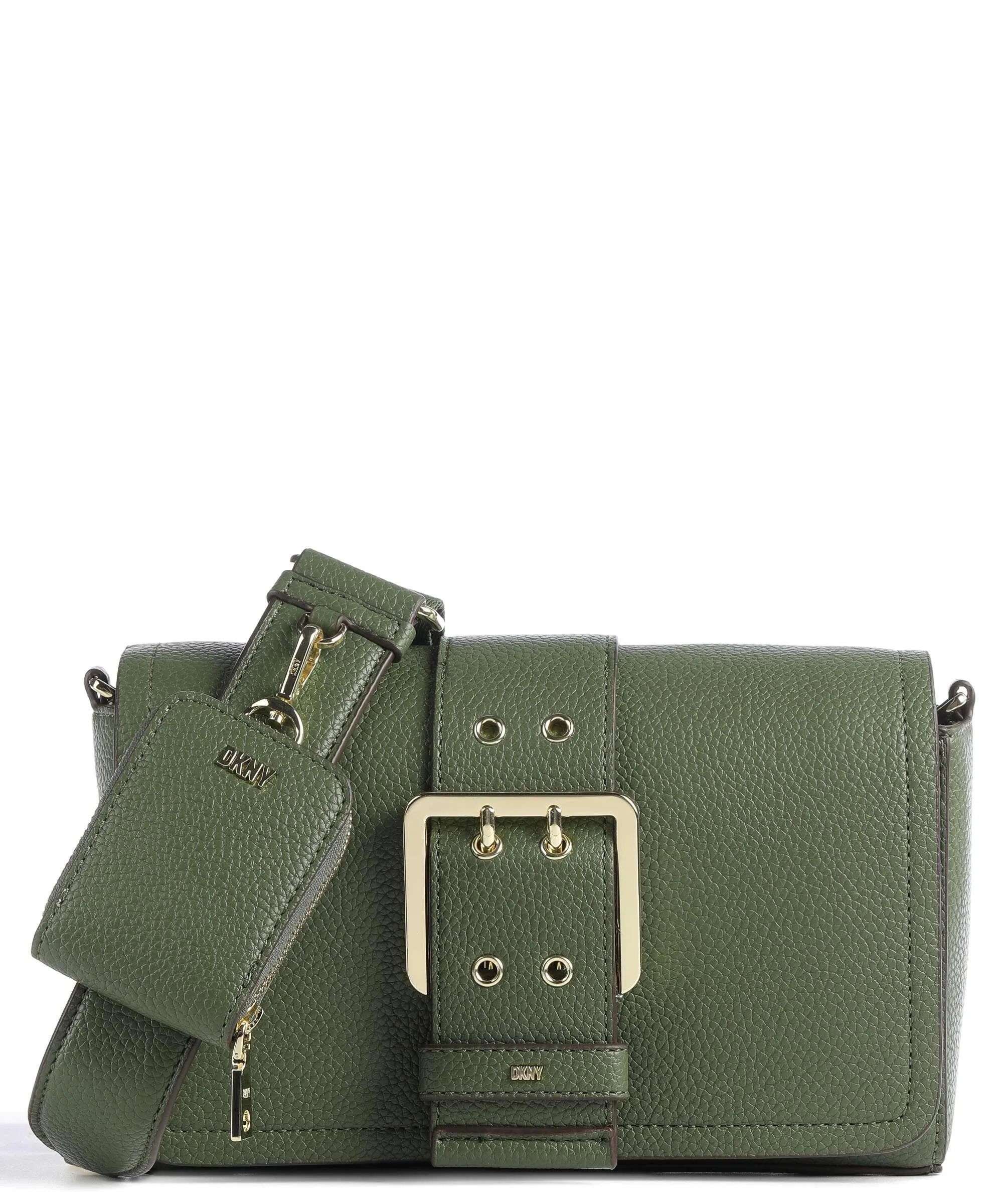  DKNY Rita Borsa a tracolla pelle sintetica verde scuro  