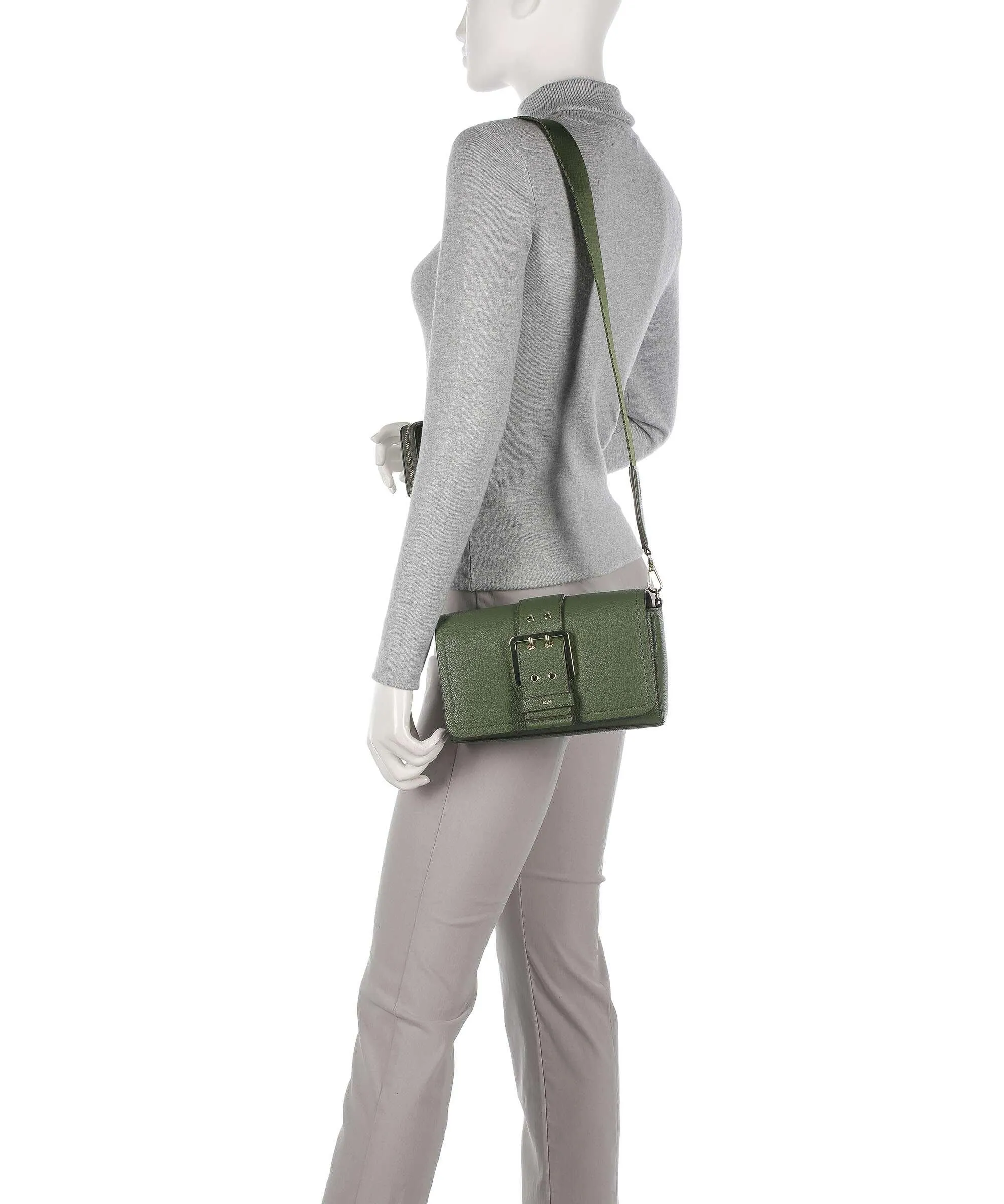  DKNY Rita Borsa a tracolla pelle sintetica verde scuro  