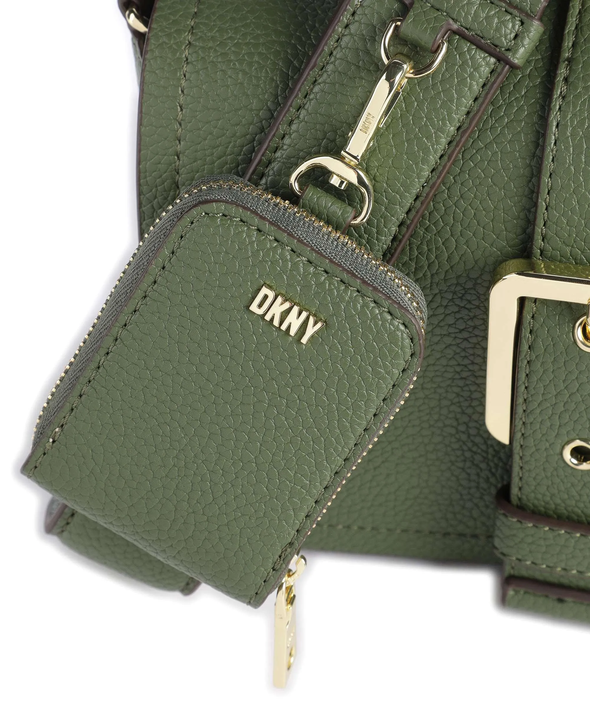  DKNY Rita Borsa a tracolla pelle sintetica verde scuro  