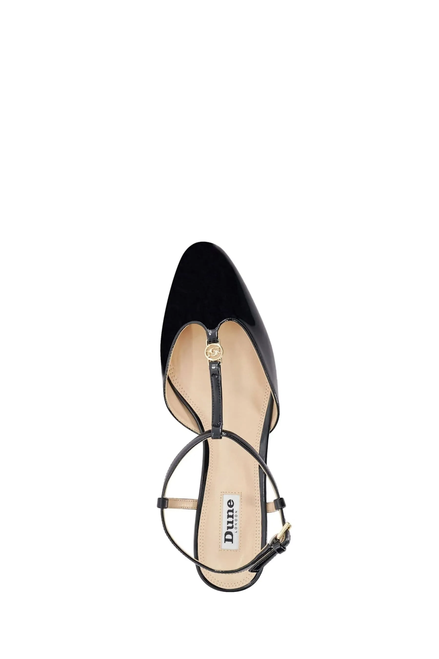 Dune London - Heya - Ballerine basse con cinturino posteriore e cinturino a T