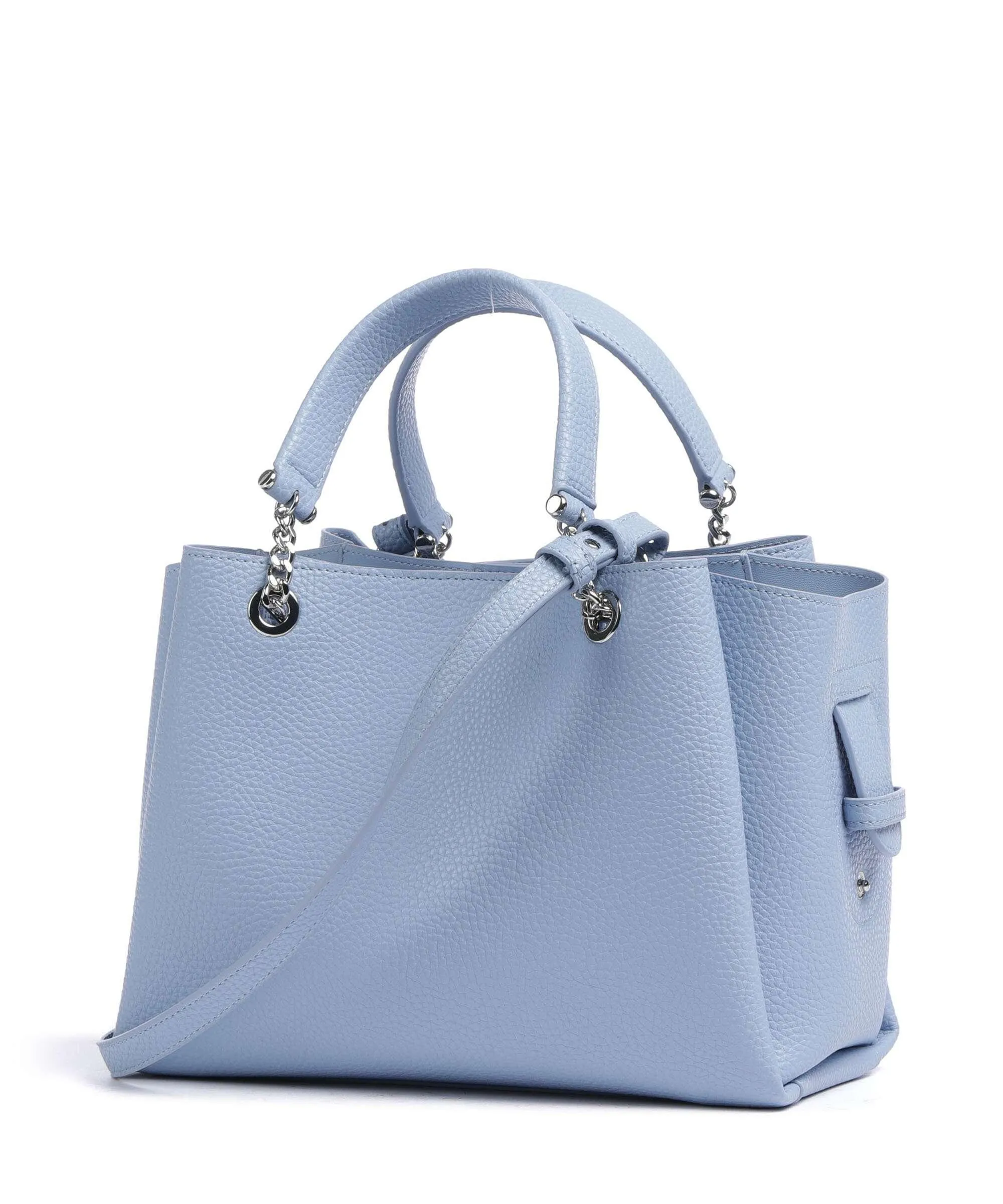 Emporio Armani Annie Borsa a mano pelle sintetica blu chiaro  