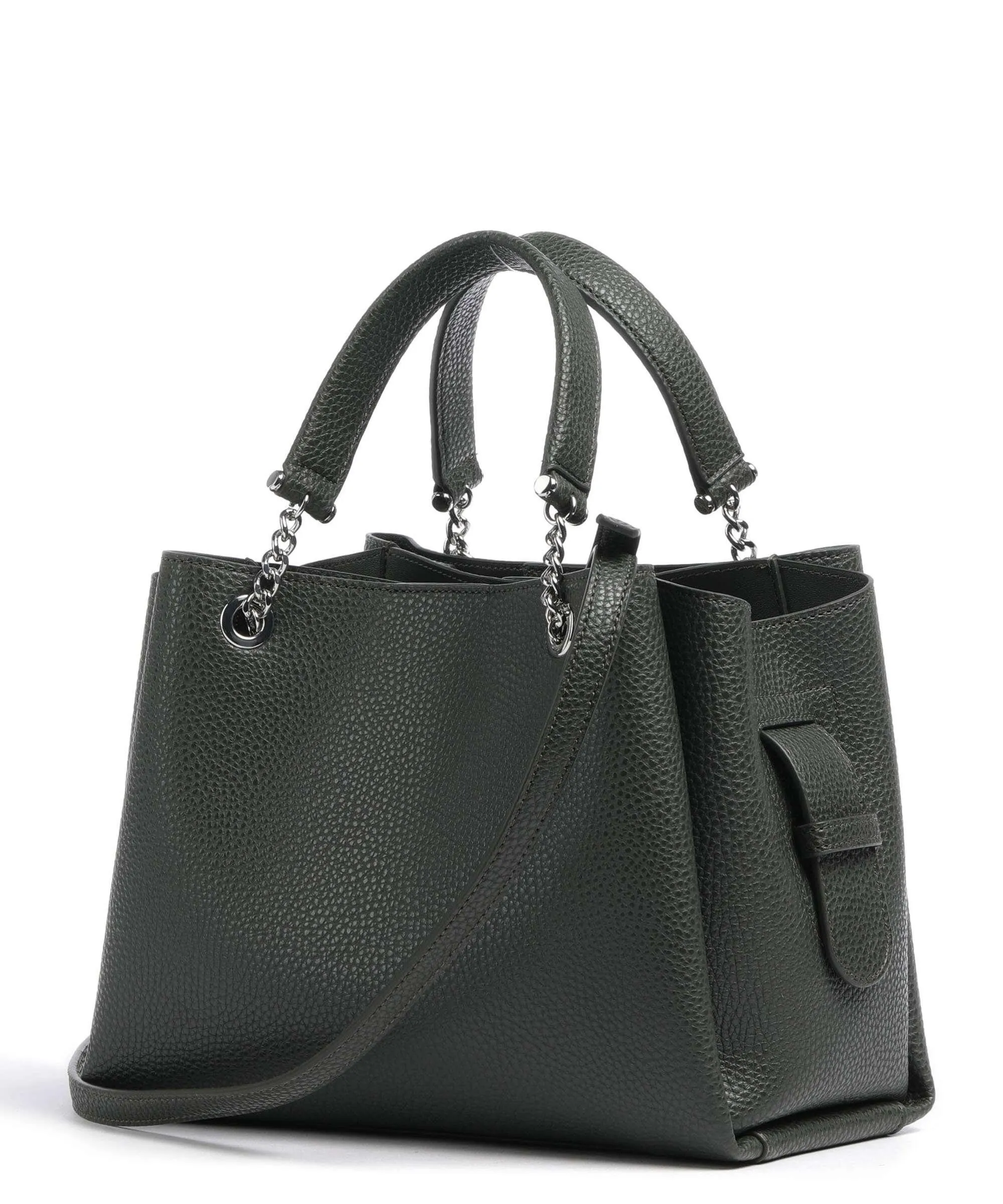  Emporio Armani Annie Borsa a mano pelle sintetica cachi  