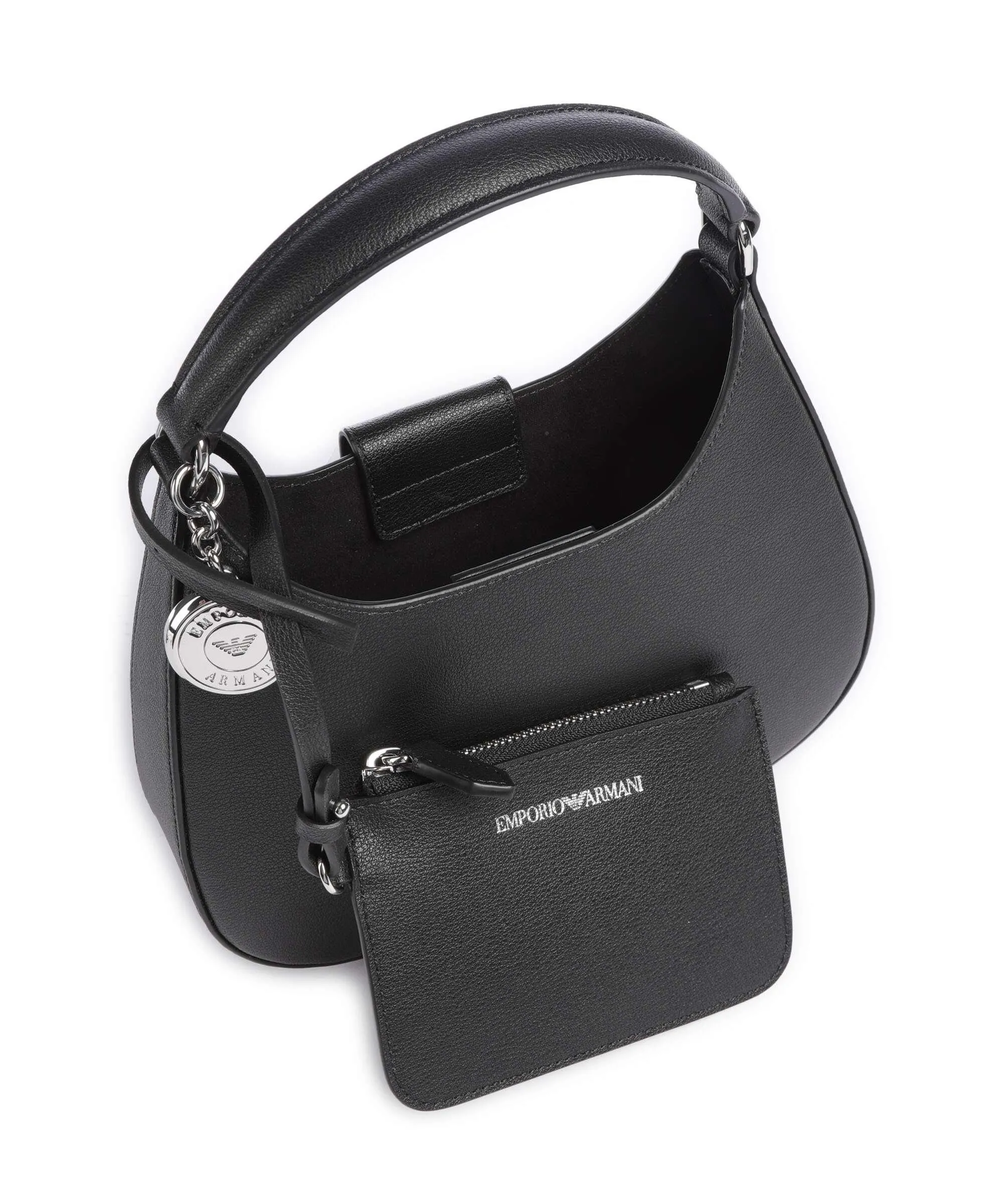  Emporio Armani Holly Borsa a mano pelle sintetica nero  