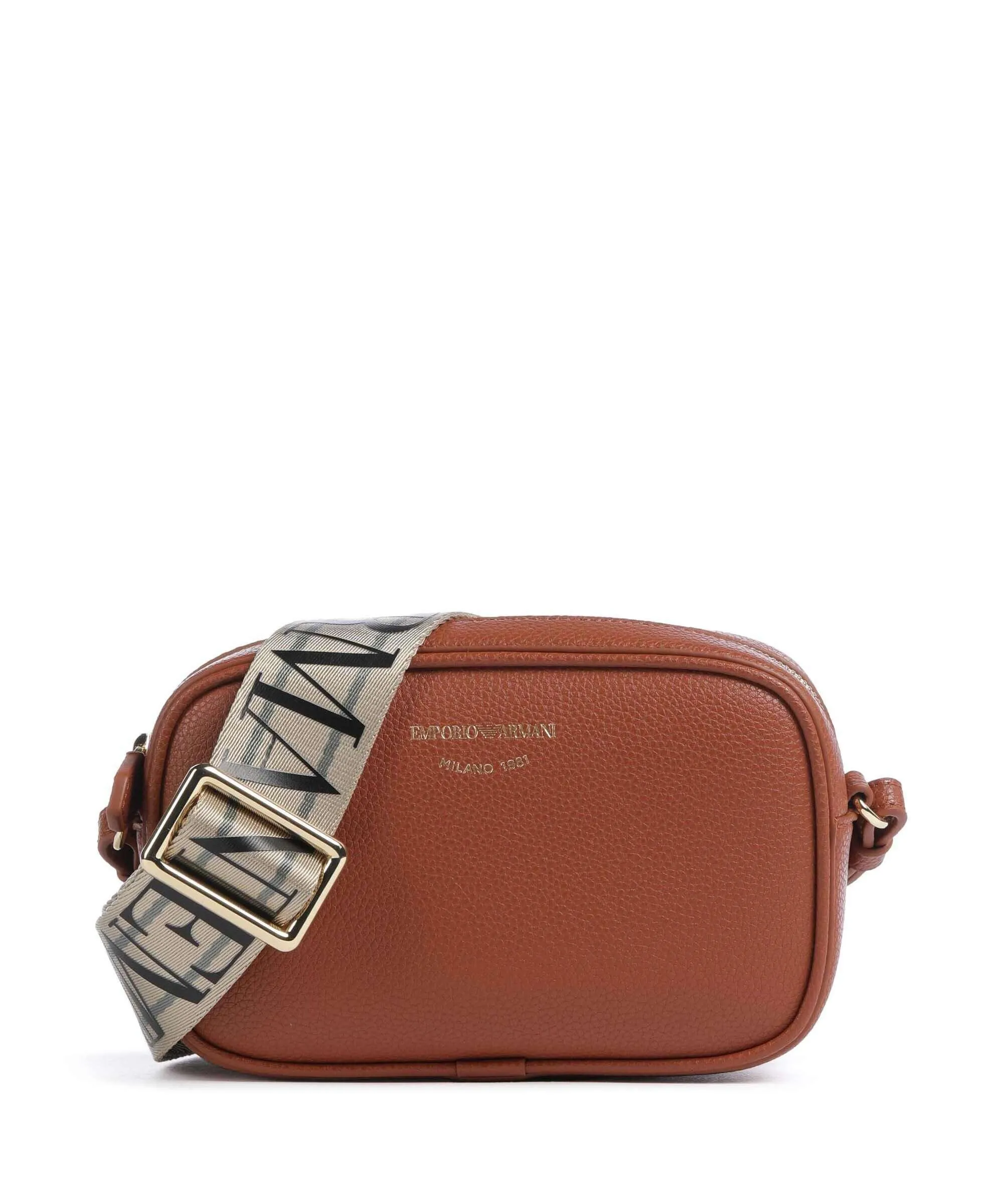  Emporio Armani Lilly Borsa a tracolla pelle sintetica marrone  