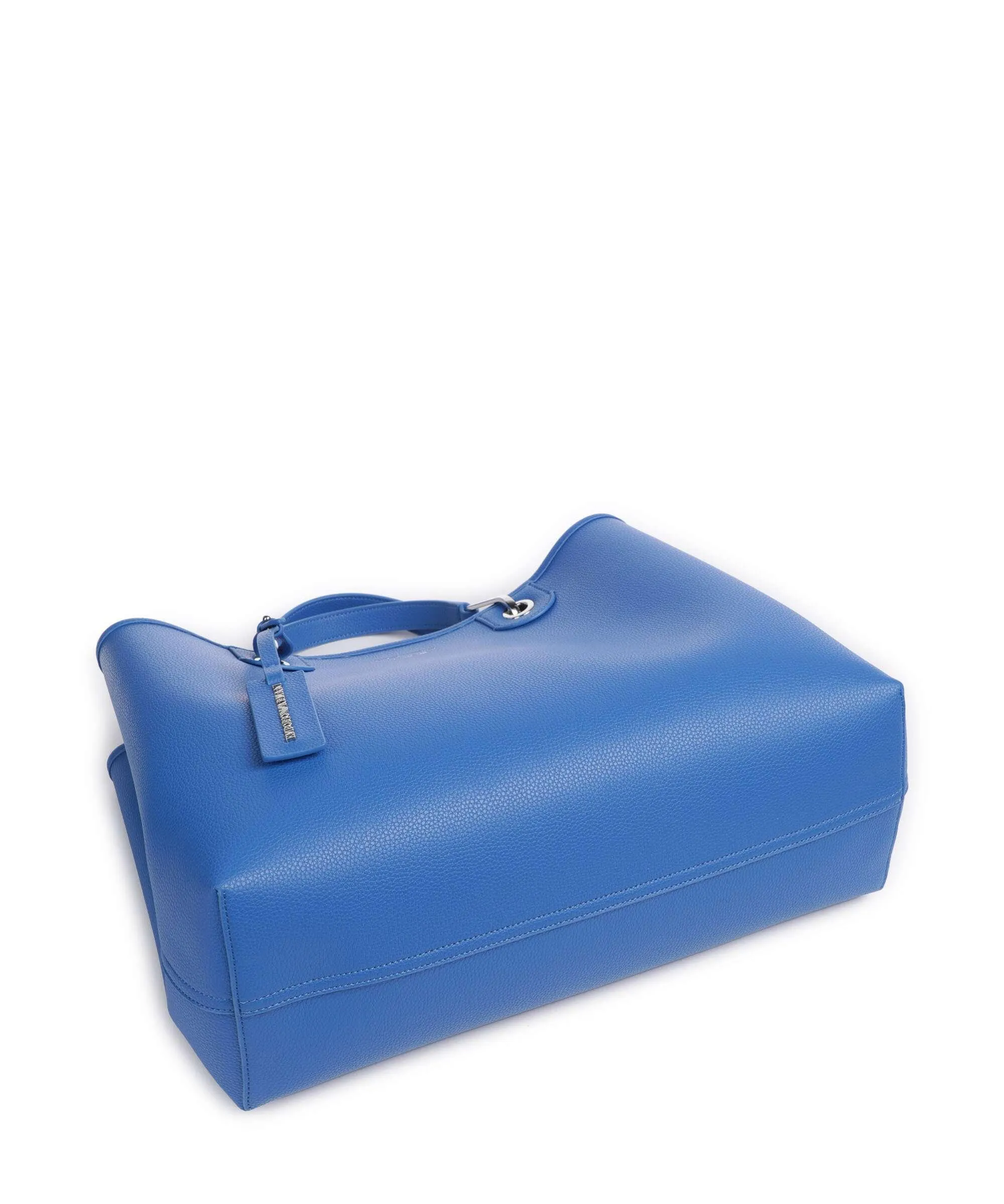  Emporio Armani My EA Borsa a mano pelle sintetica blu  