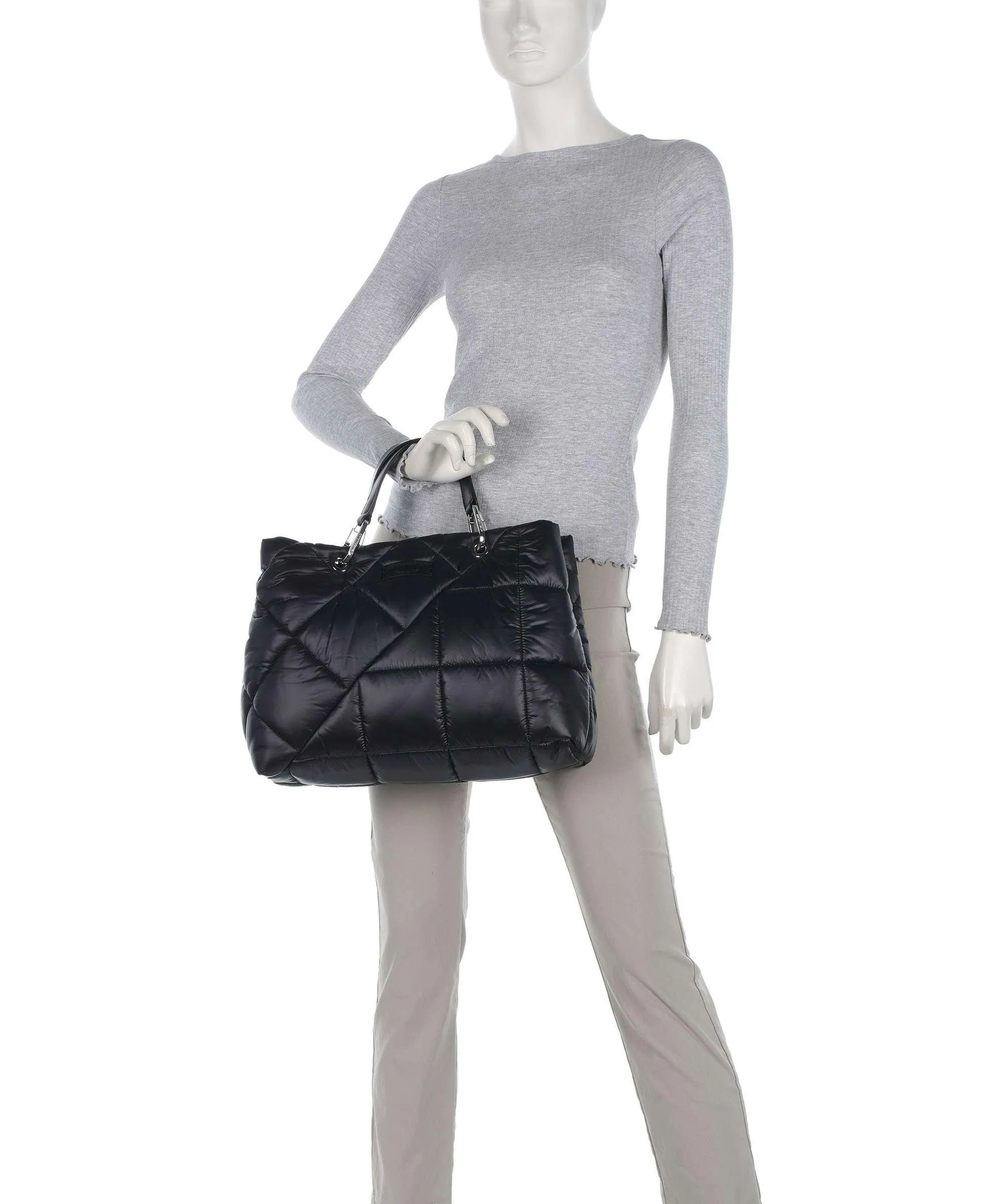  Emporio Armani My EA Borsa a mano poliestere nero  