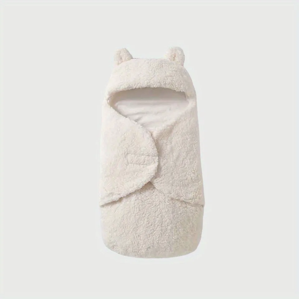Fascia ultra morbida per orsacchiotto in pile invernale per neonato, regalo di Natale, Halloween, giorno del Ringraziamento