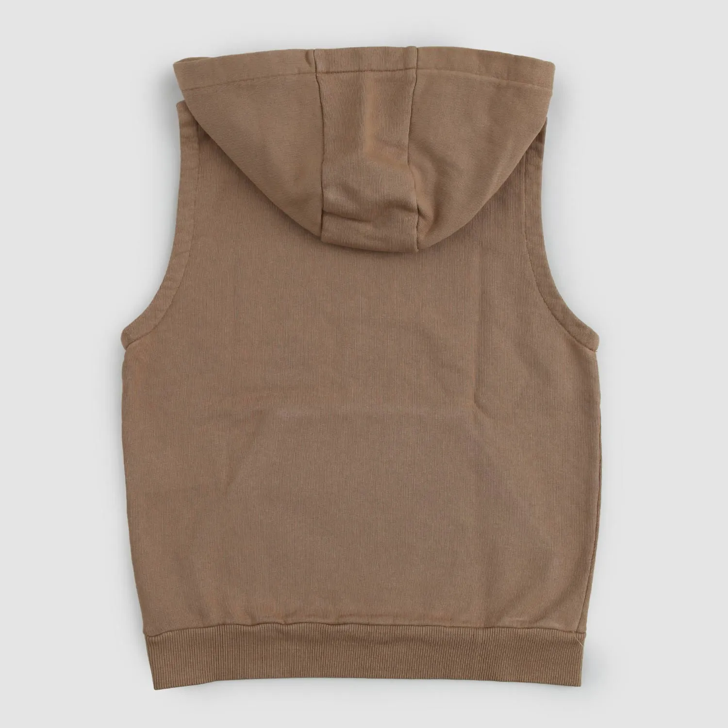 Felpa Gilet Marrone Ragazzo