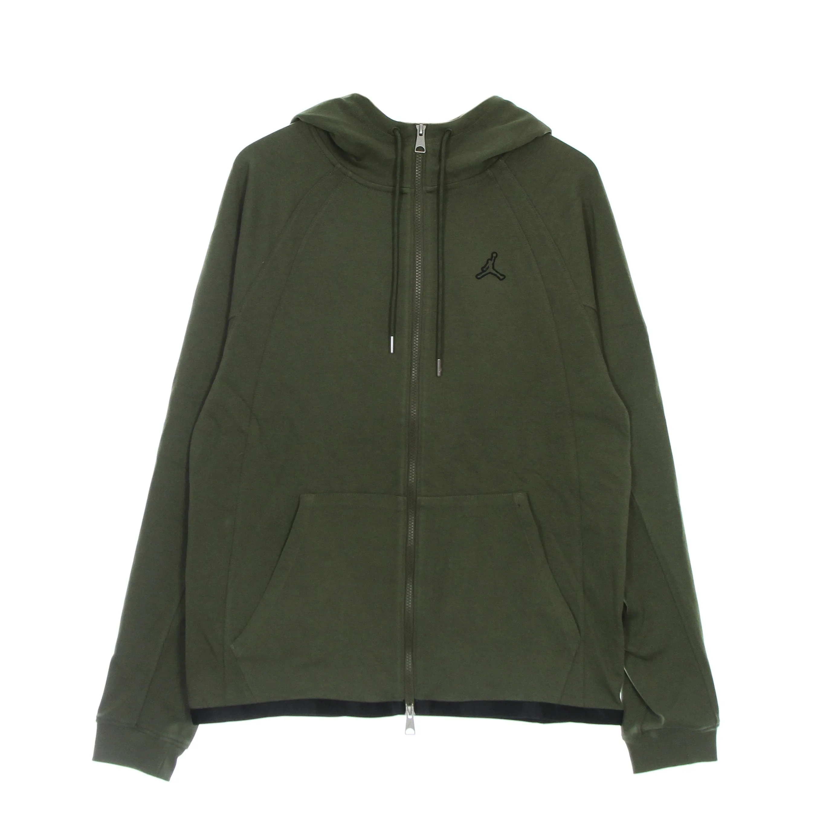 Felpa Leggera Cappuccio Zip Uomo Essentials Warmup Jacket Medium Olive/medium Olive
