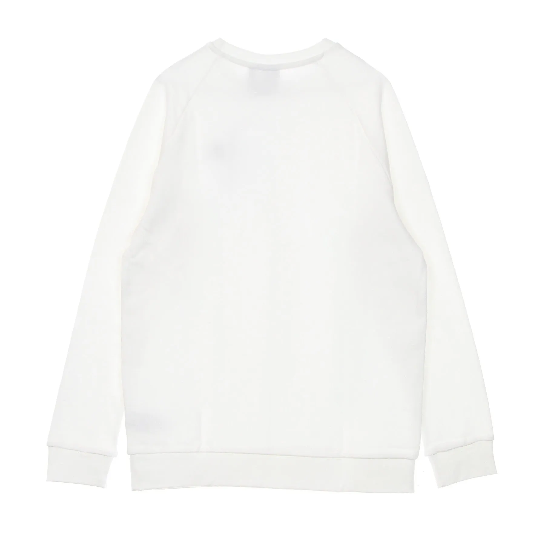 Felpa Leggera Girocollo Uomo Essential Crew White/black