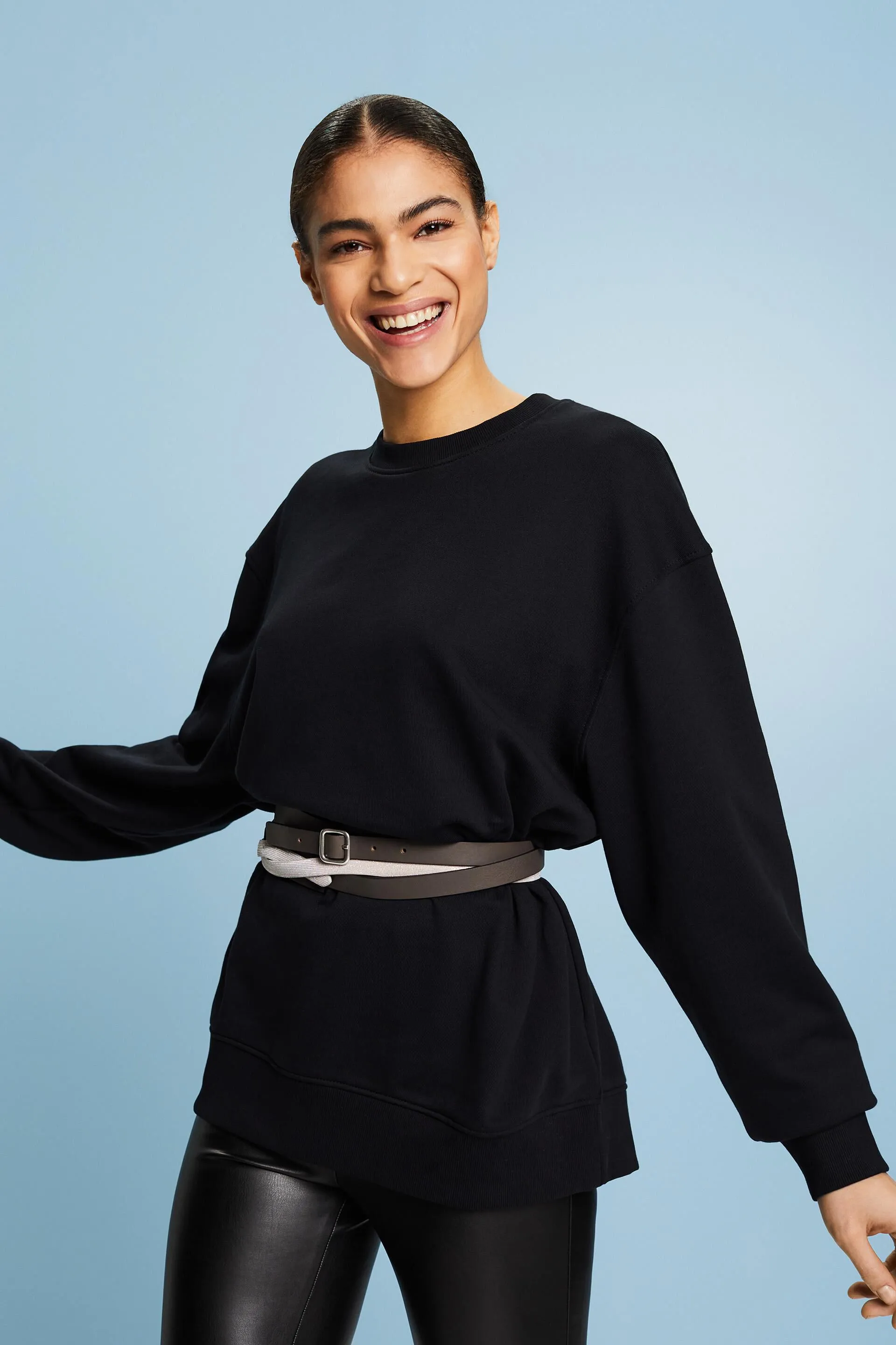 Felpa oversize con stampa