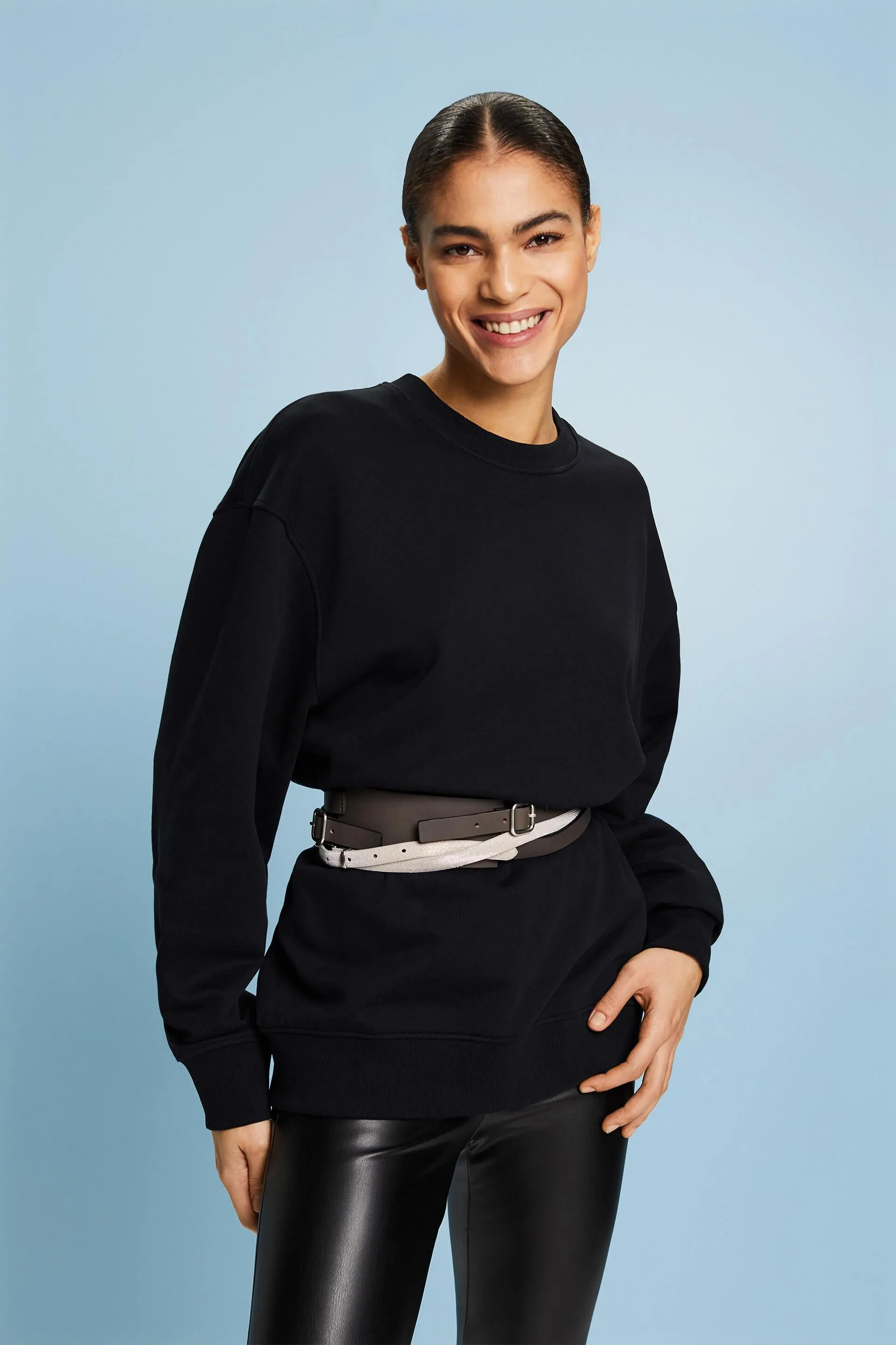 Felpa oversize con stampa