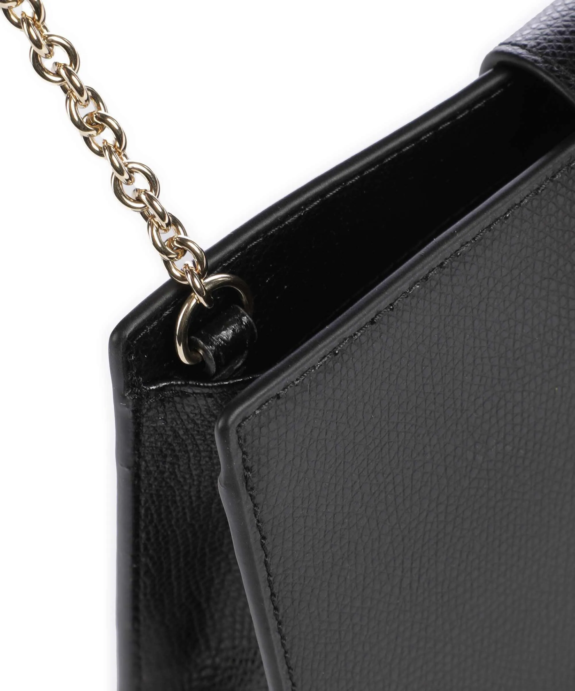  Furla 1927 Mini Borsa a tracolla pelle a grana fine nero  