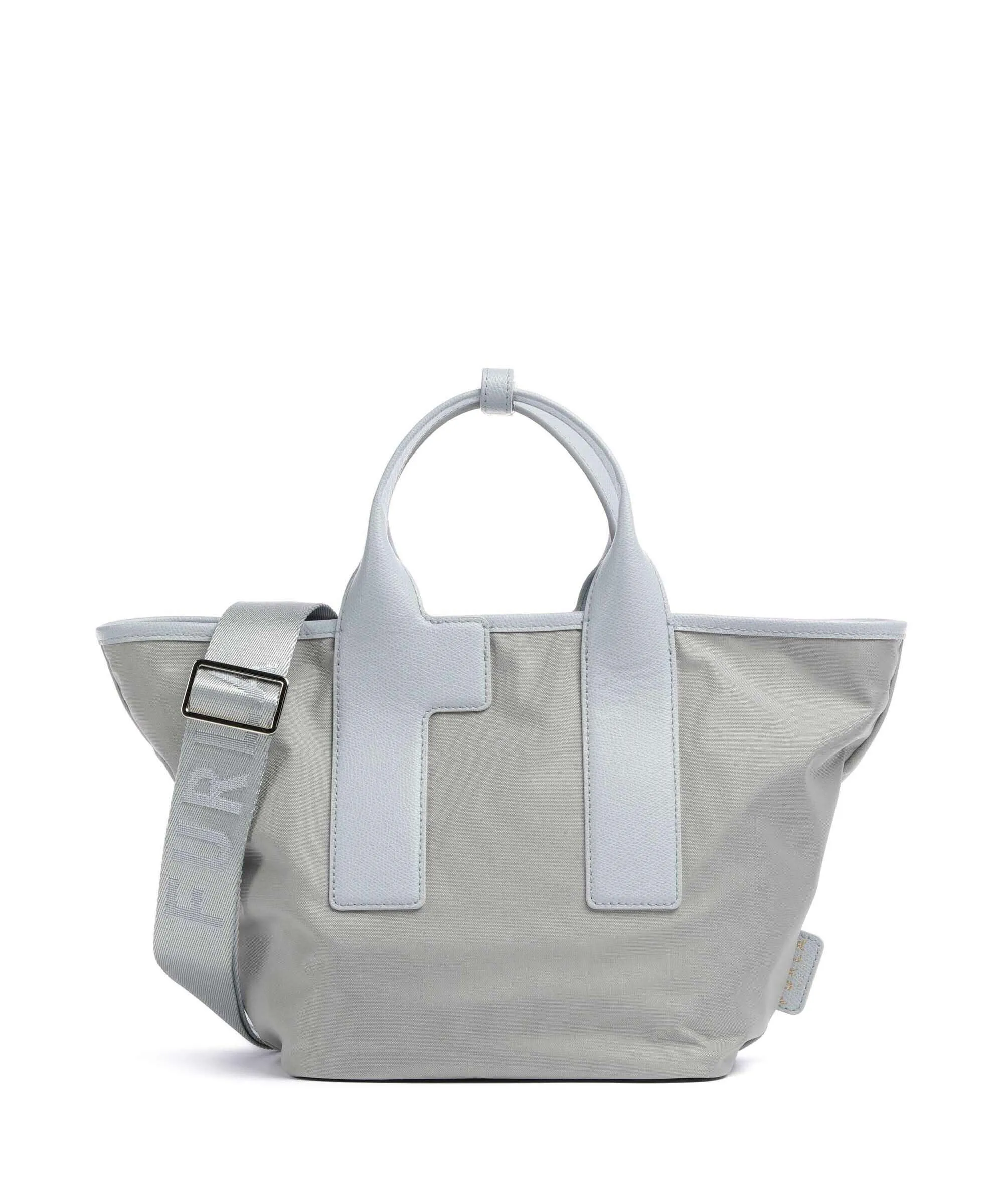  Furla Arco Fly M Borsa a mano nylon blu chiaro  