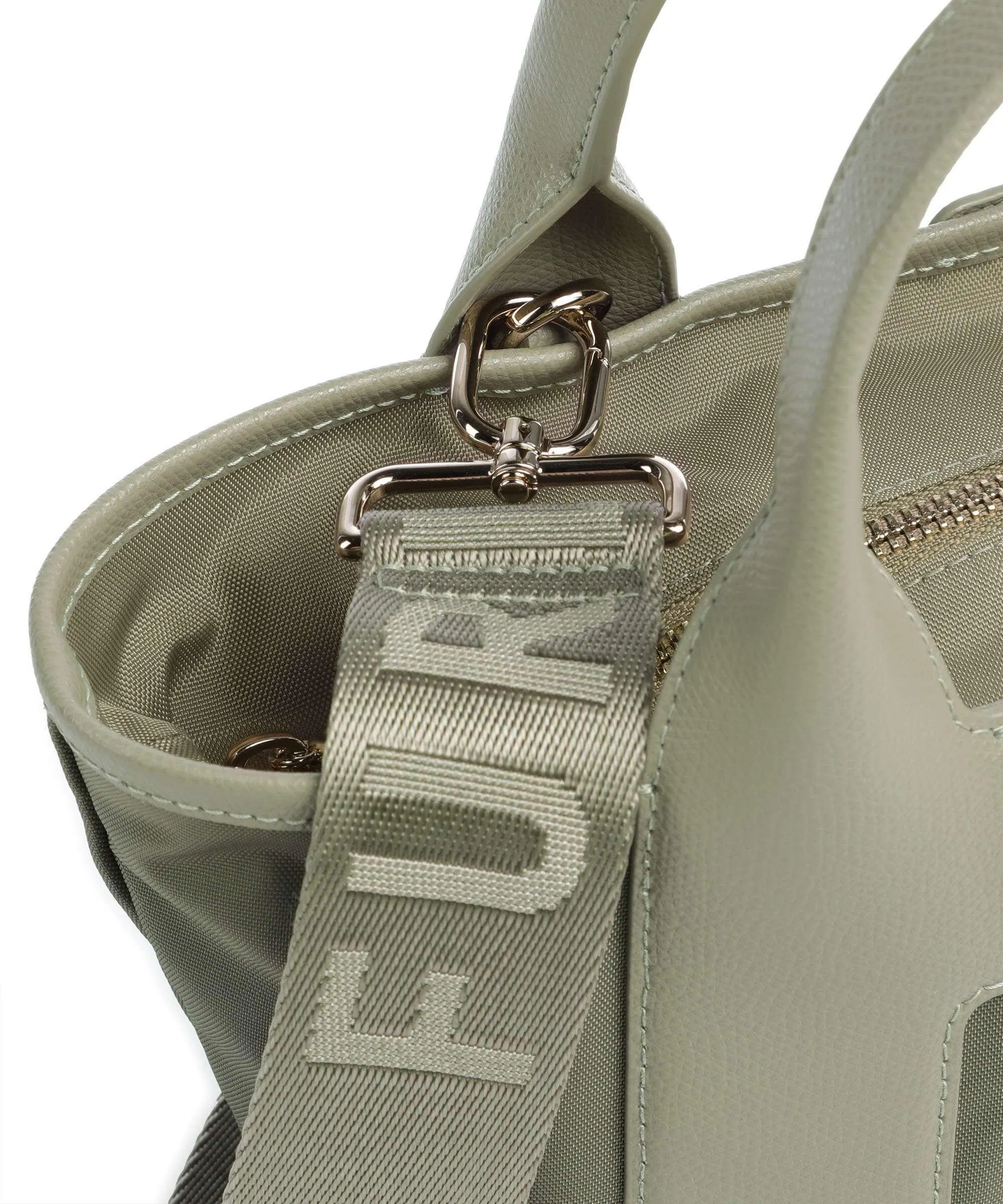  Furla Arco Fly M Borsa a mano nylon cachi  