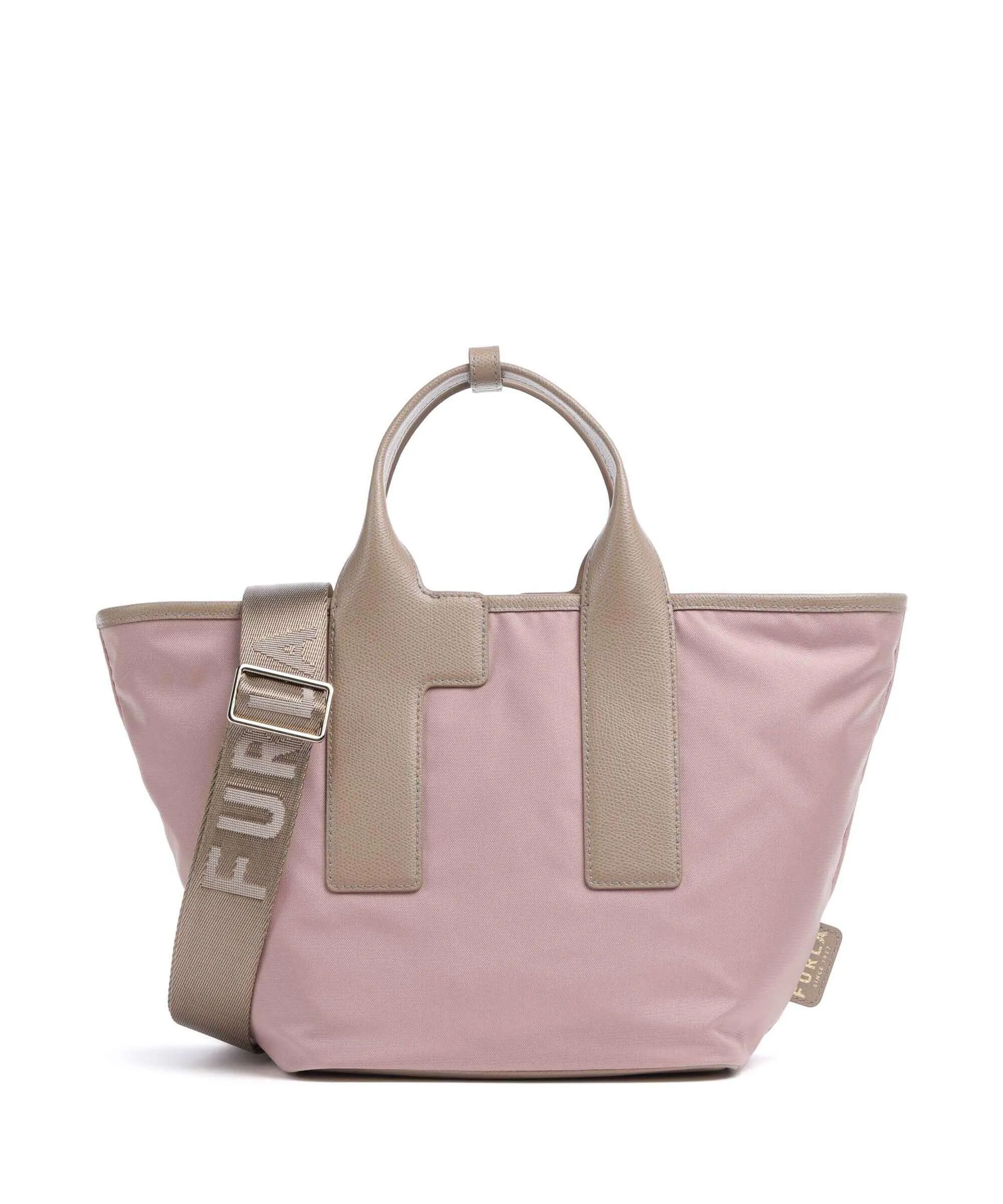  Furla Arco Fly M Borsa a mano nylon rosa  